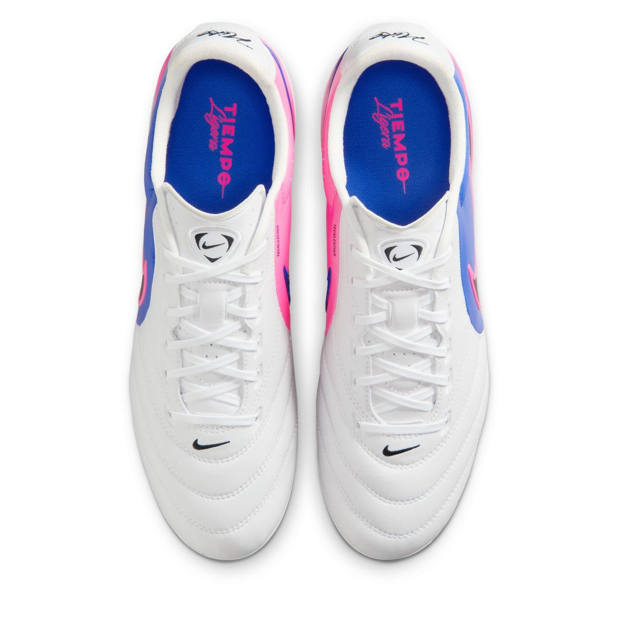 Blue/Wht/Pink - Nike - Mens Nike Tiempo Ligera Artificial Ground Football Boots - 6