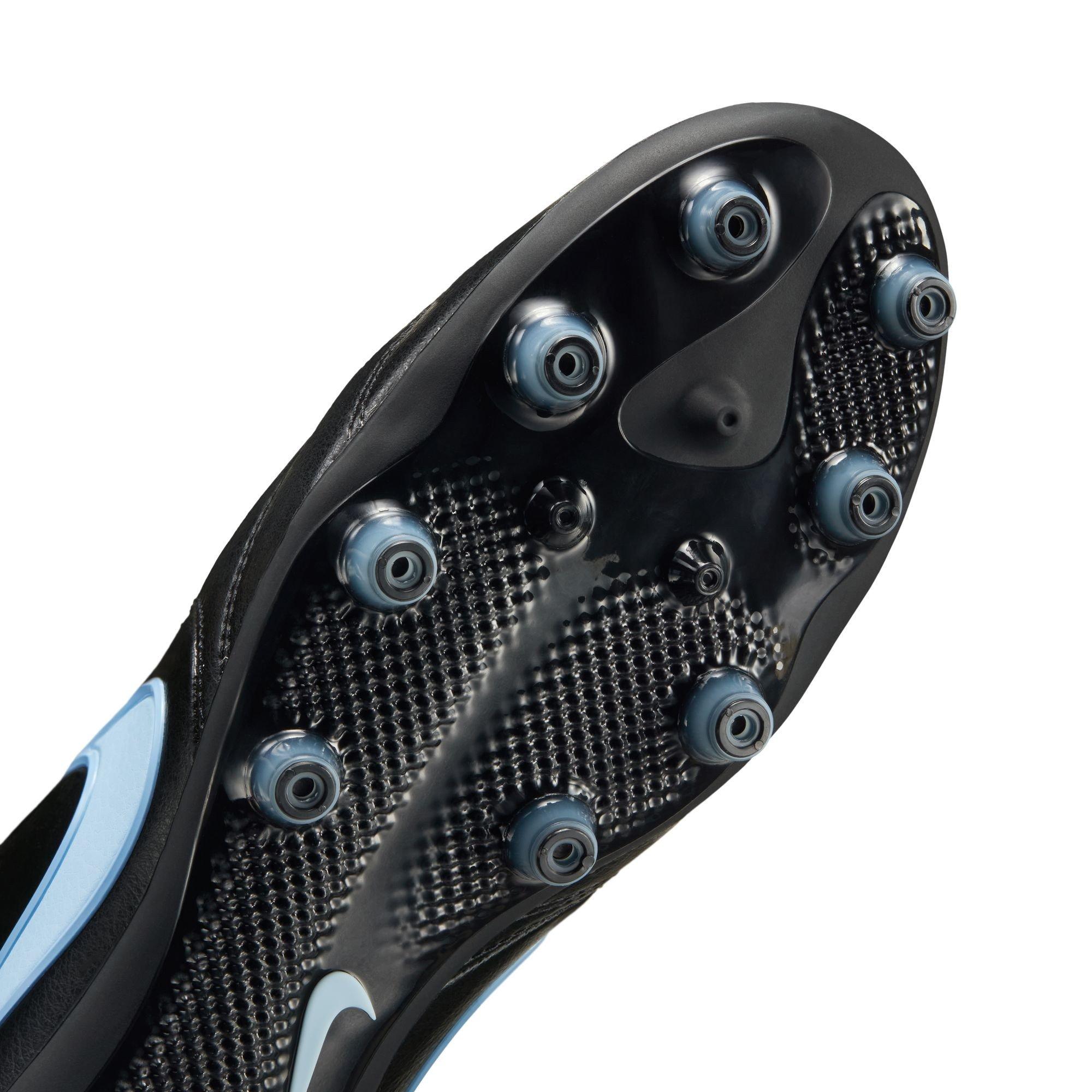 Zwart/Blauw - Nike - Mens Nike Tiempo Ligera Astro Turf Football Boots - 9