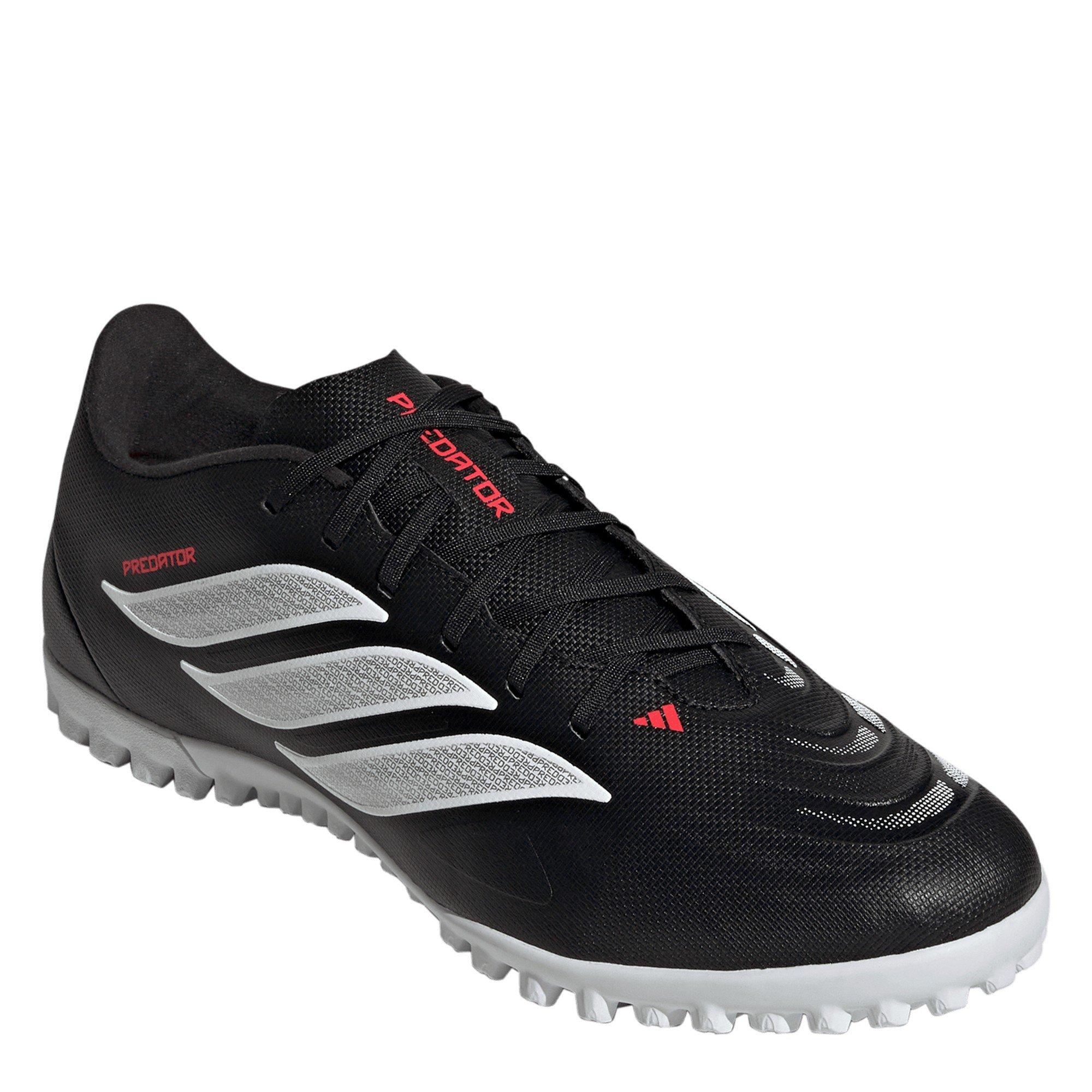 Black/Red - adidas - Men's Predator Club Astro Turf Football Boots - 3