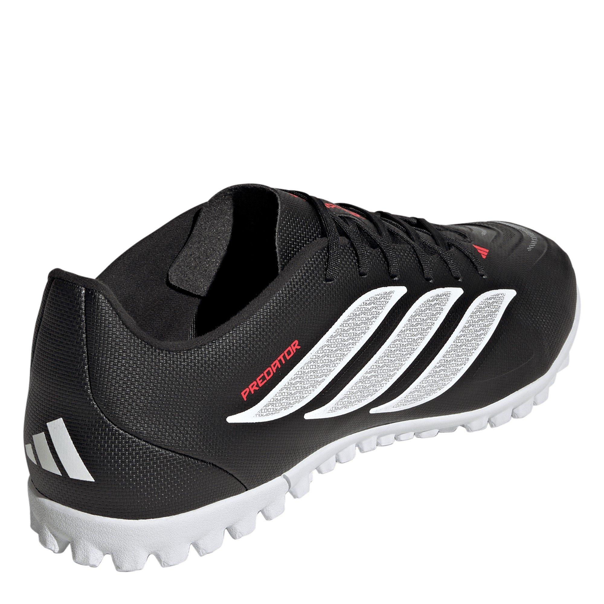 Black/Red - adidas - Men's Predator Club Astro Turf Football Boots - 4