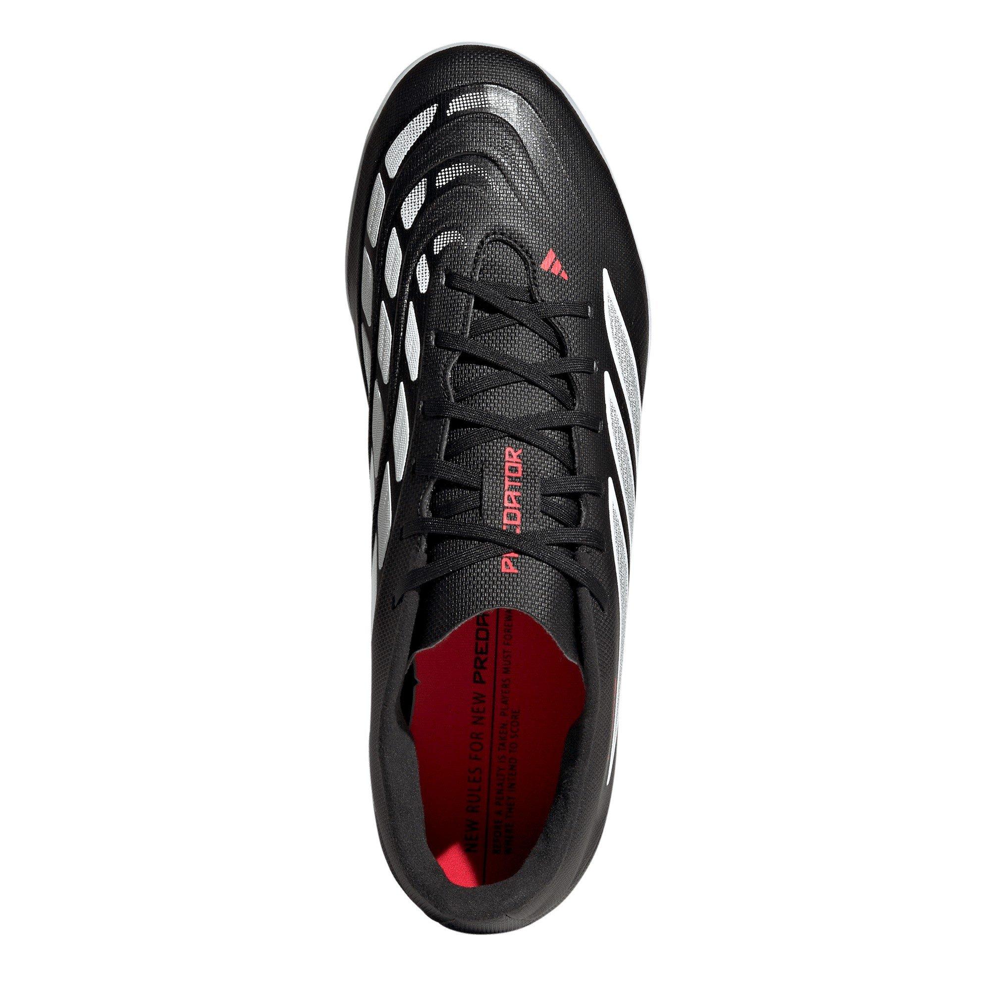 Black/Red - adidas - Men's Predator Club Astro Turf Football Boots - 5