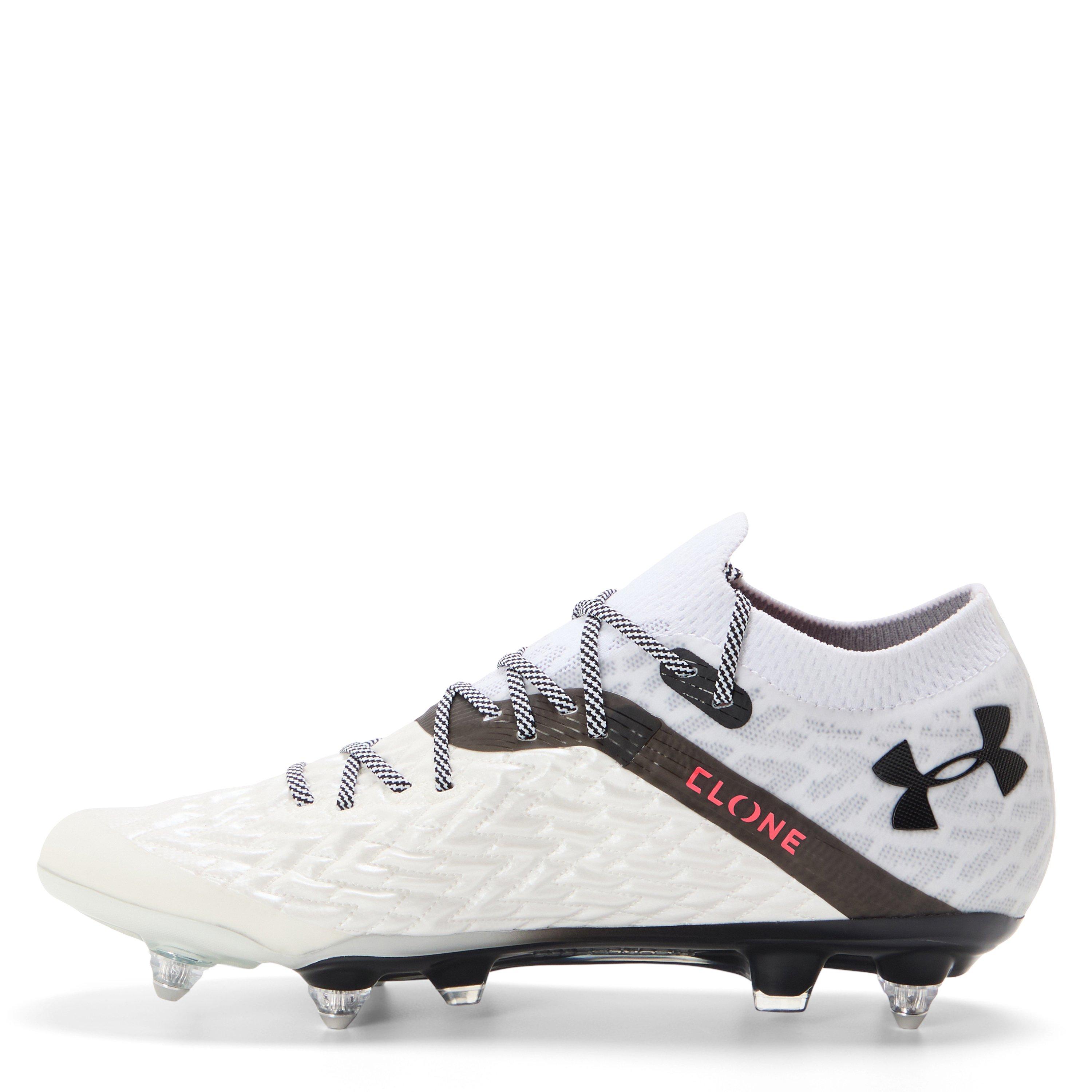 White - Under Armour - Men's Clone Magnetic Astro Turf Football Boots - 2