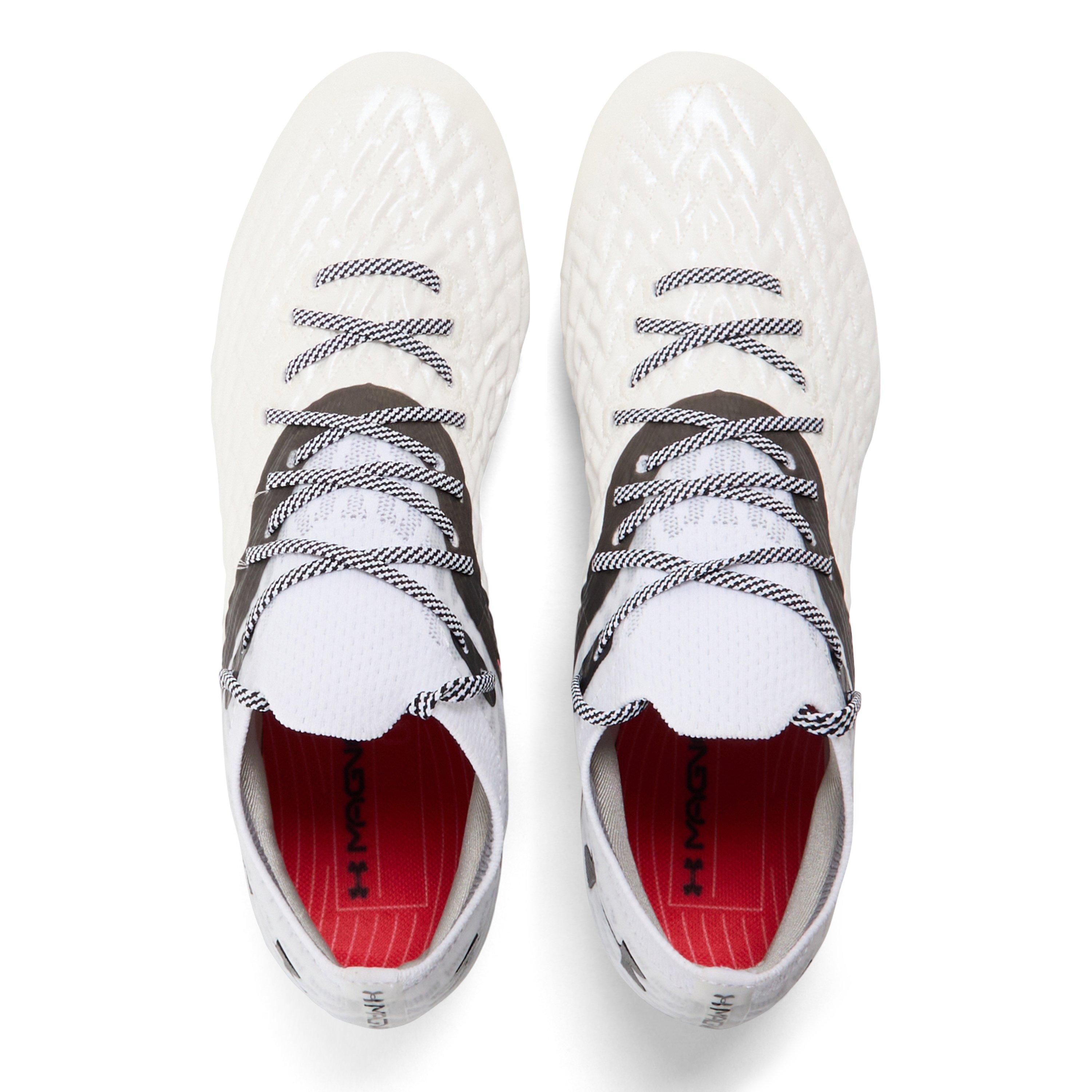 White - Under Armour - Men's Clone Magnetic Astro Turf Football Boots - 4