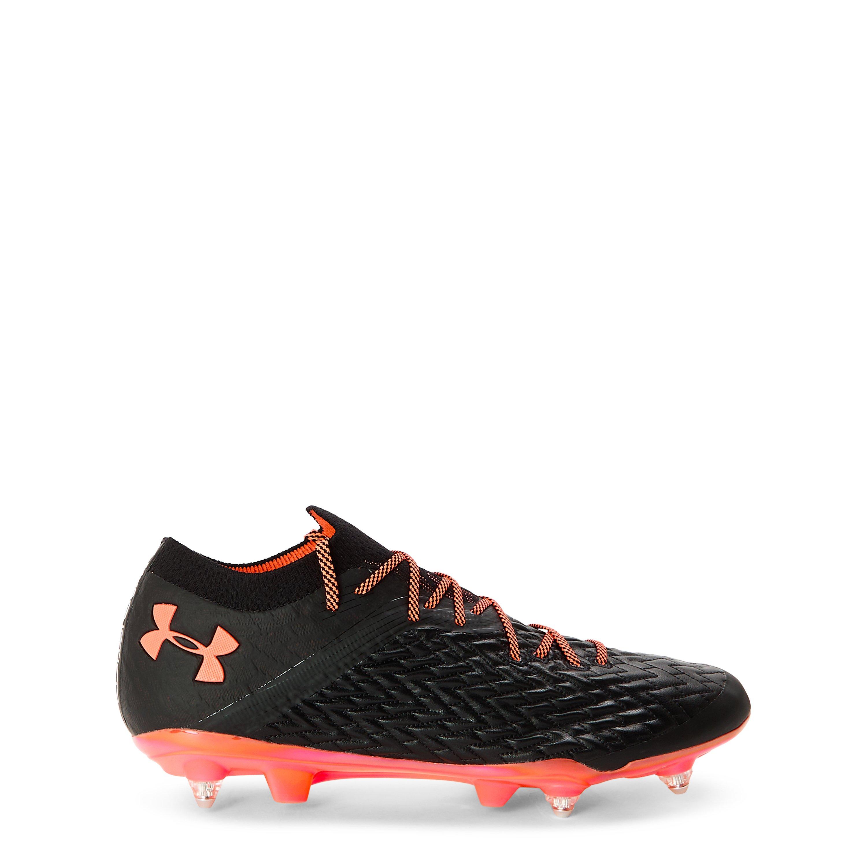 Under Armour Men's Clone Magnetic Astro Turf Football Boots - Black - 9.5 (44.5)