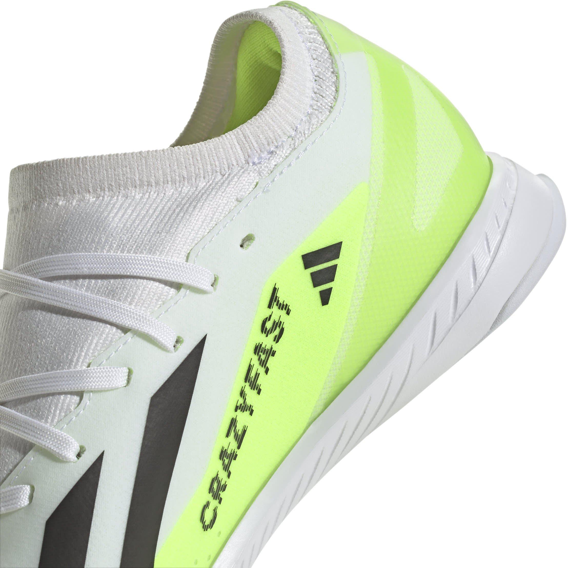 Wht/Blk/Luc - adidas - X Crazyfast League Indoor Football Boots - 7