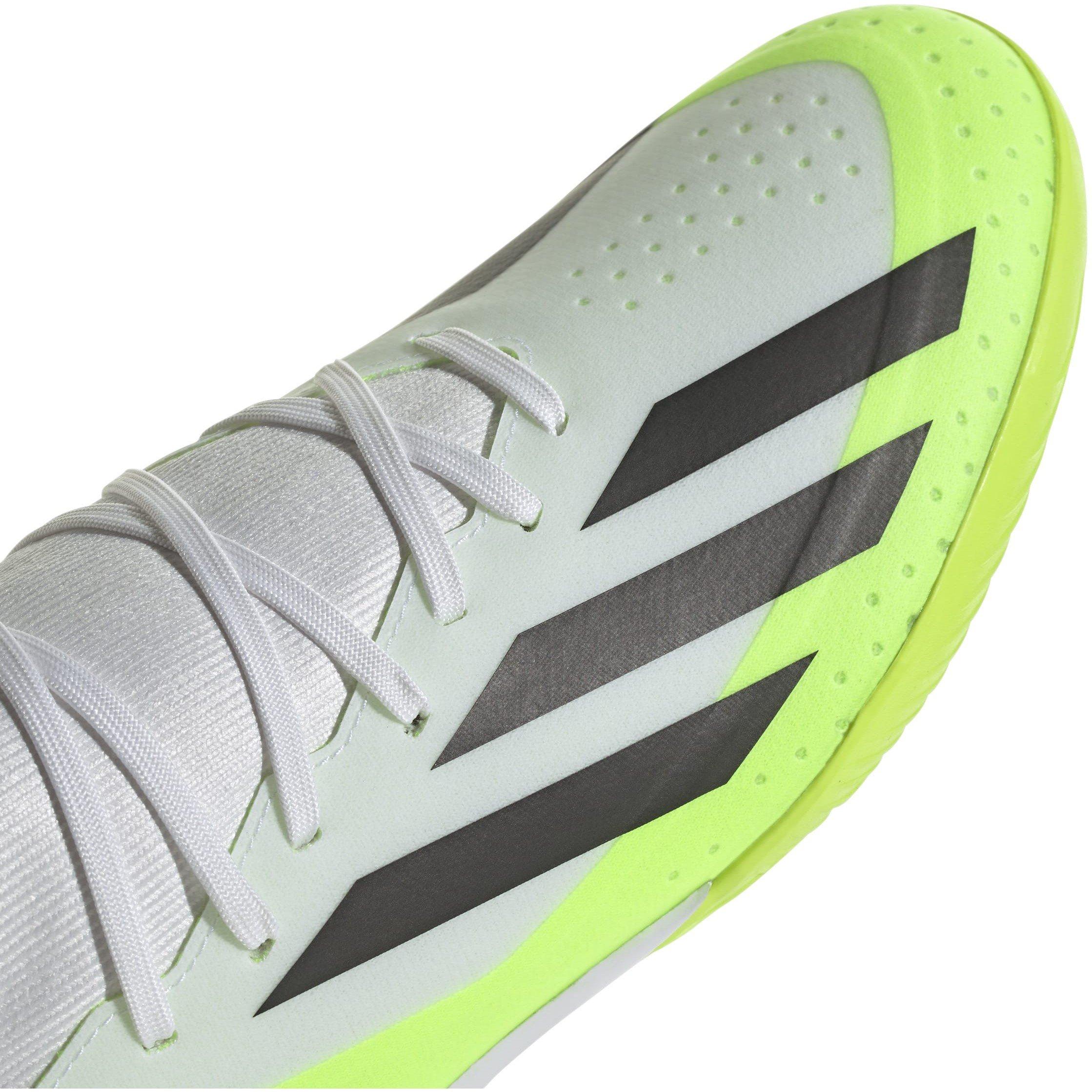 Wht/Blk/Luc - adidas - X Crazyfast League Indoor Football Boots - 8