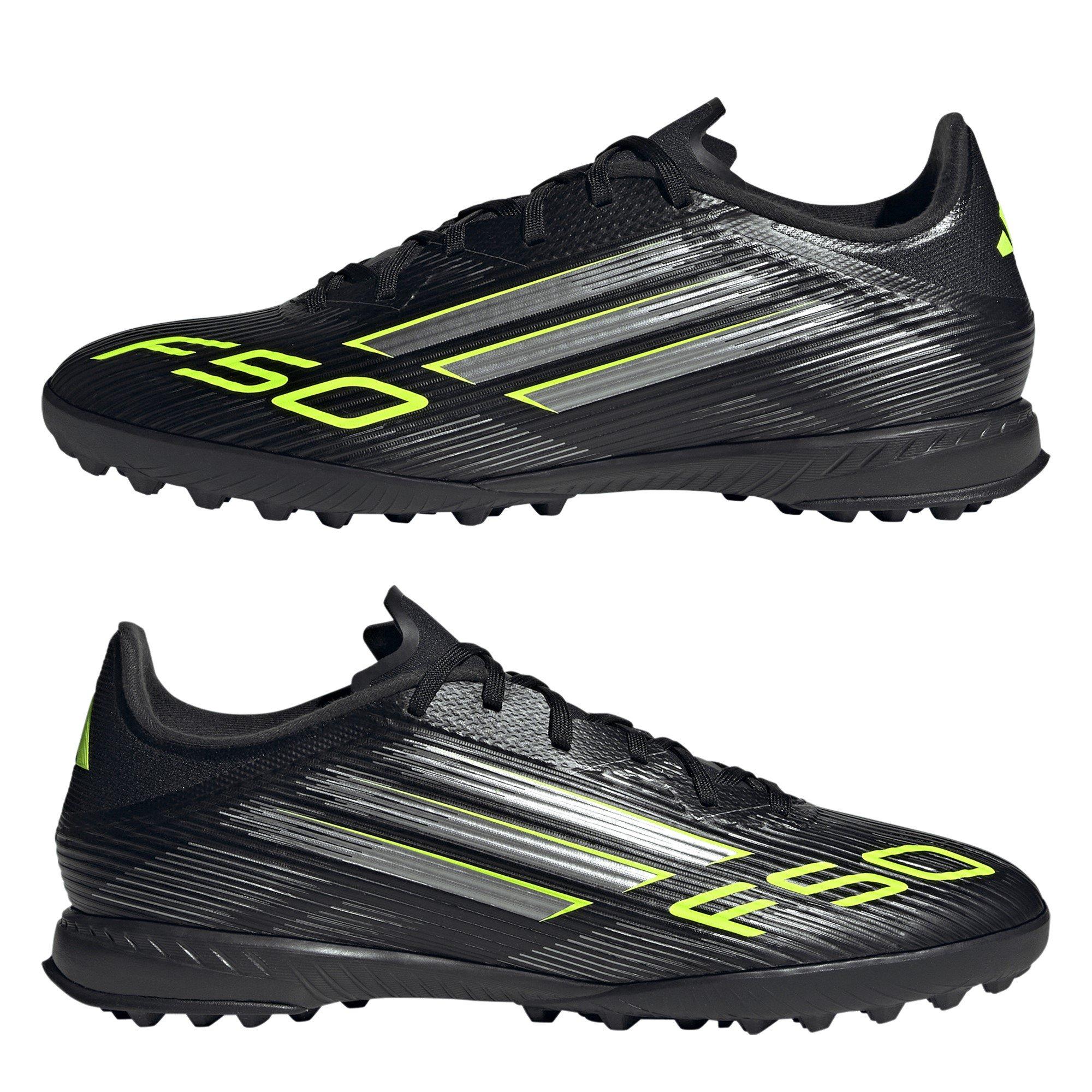 Black/Lemon - adidas - F50 League Adults Astro Turf Football Boots - 9