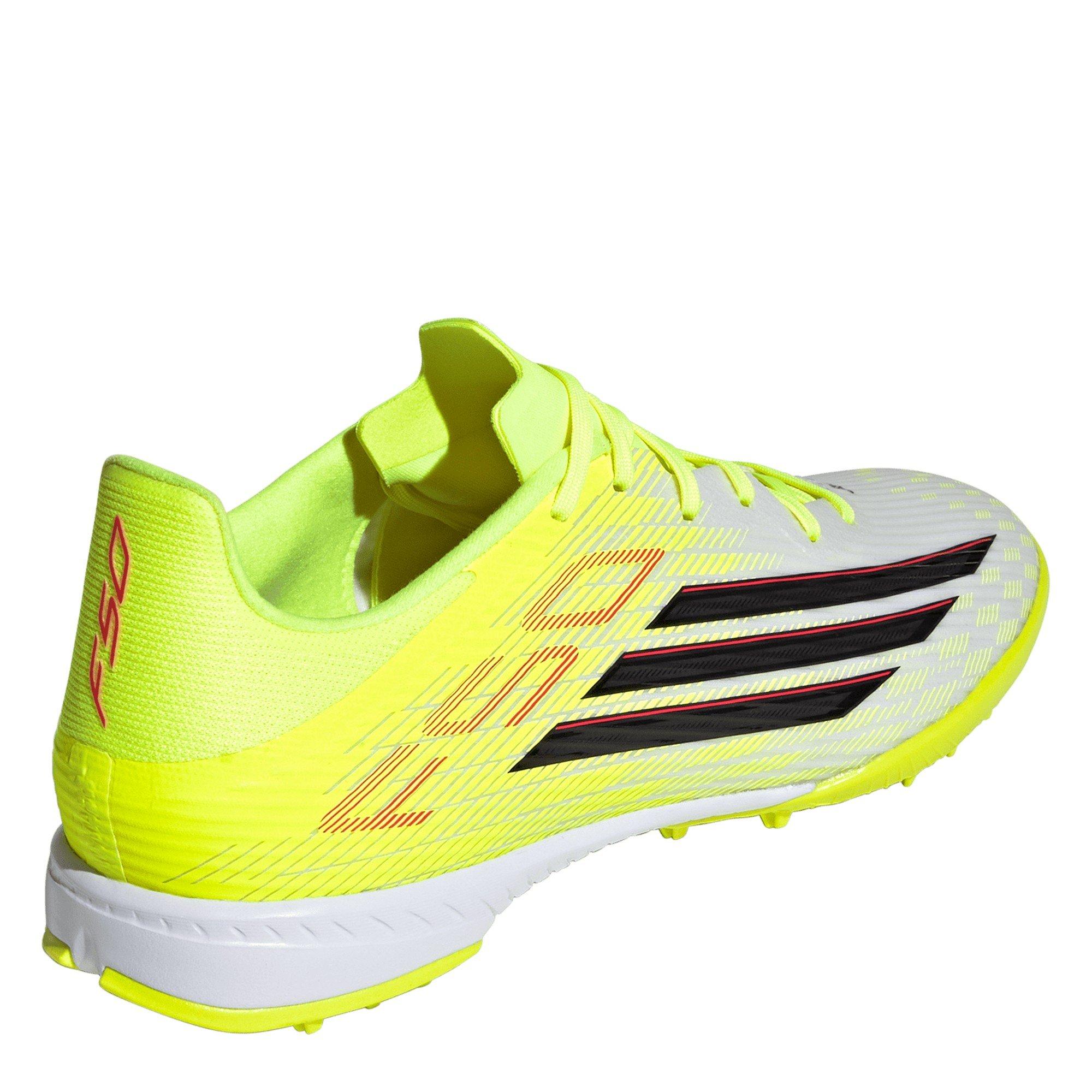 Solar Yellow - adidas - F50 League Adults Astro Turf Football Boots - 4