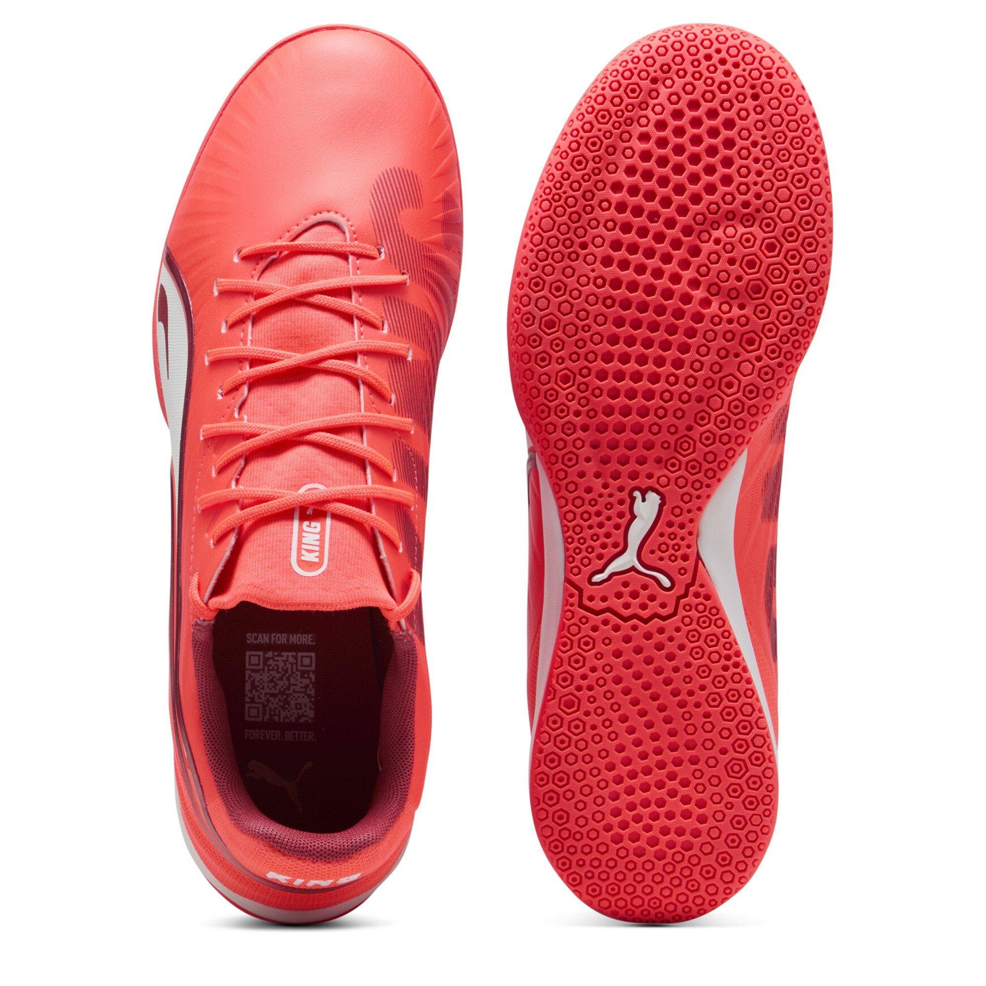 Glowing Red-P - Puma - Men's King Match It Indoor Football Boots - 3