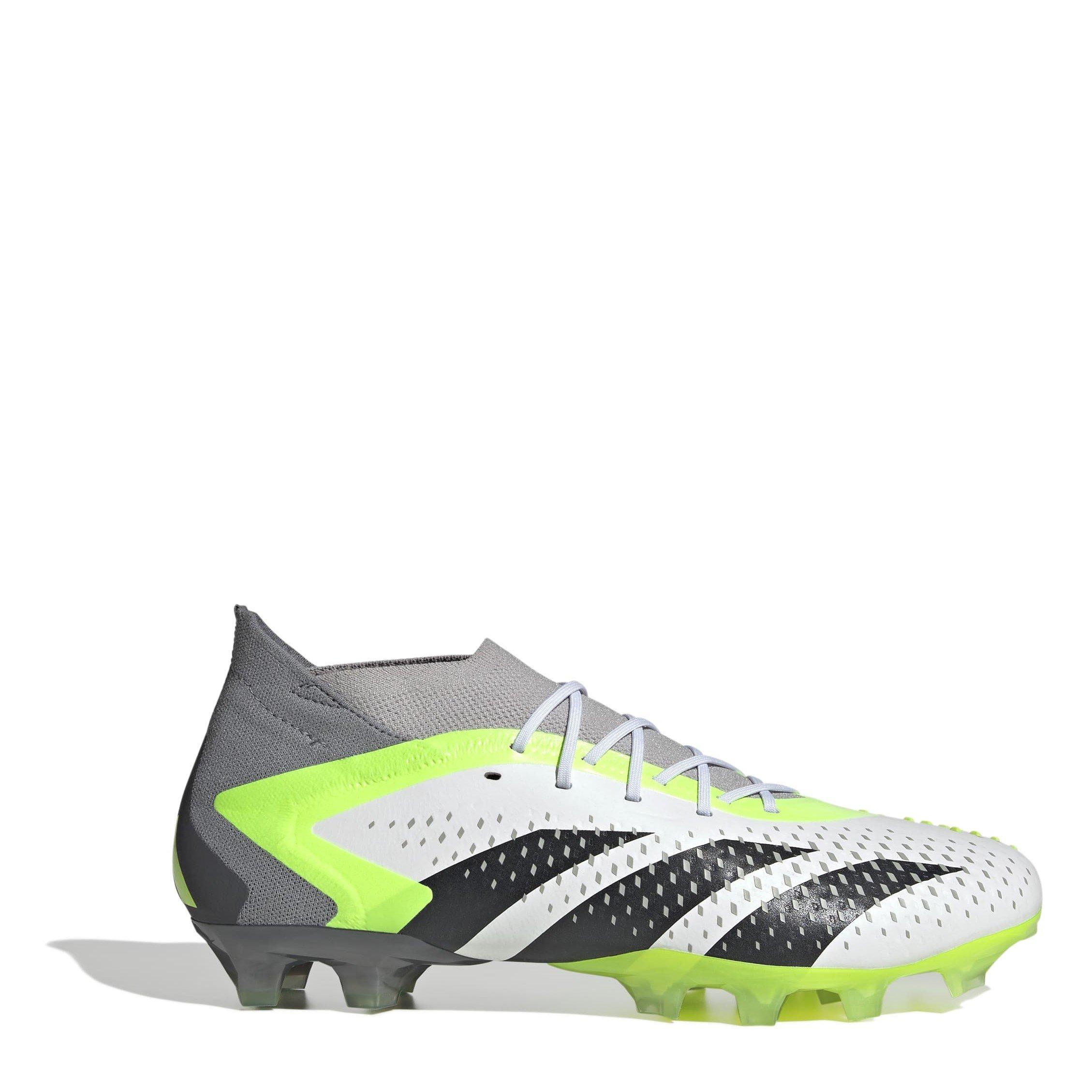 Wht/Blk/Lemn - adidas - Predator Accuracy.1 Low Artificial Grass Boots - 1