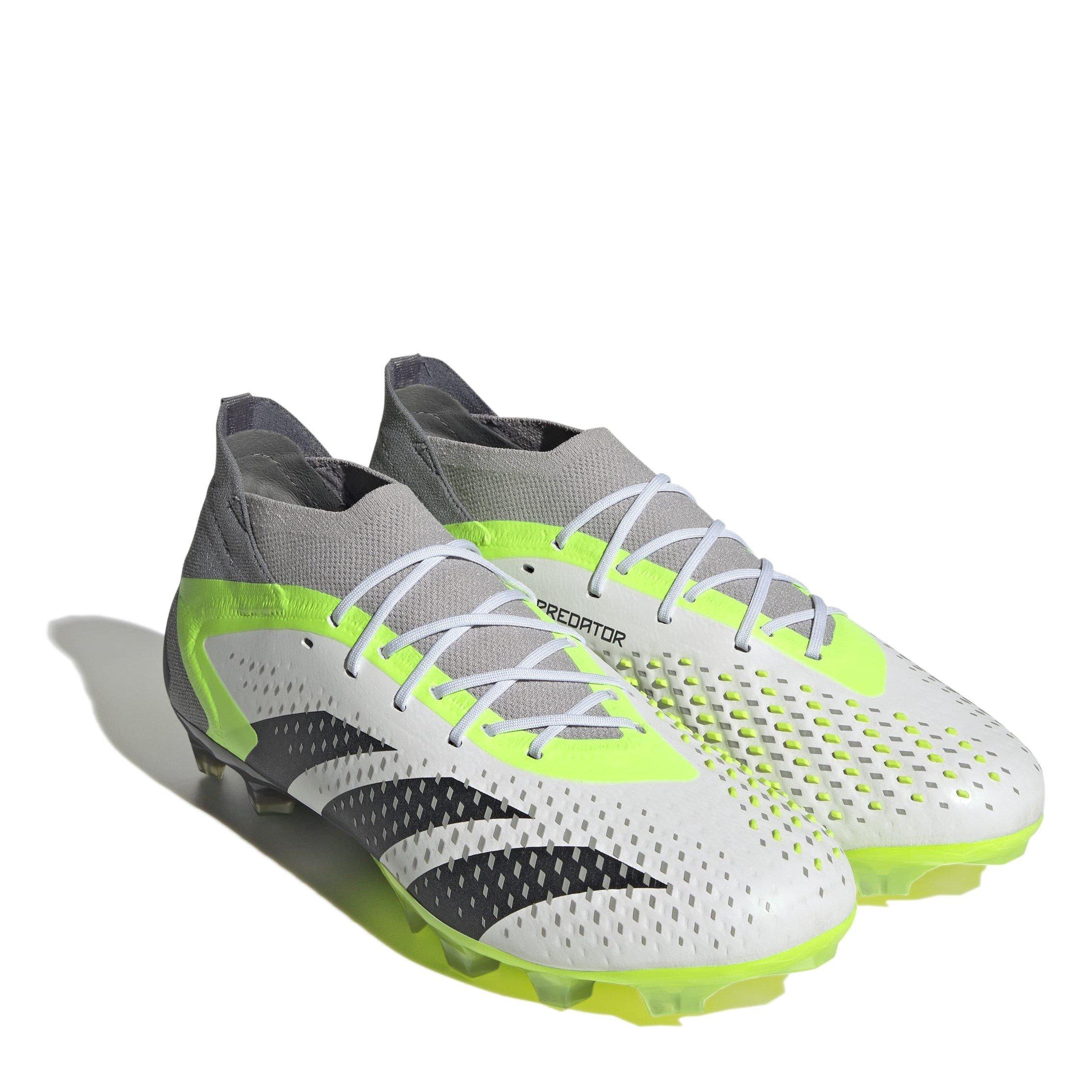 Weiß/Schwarz/Zitrone - adidas - Predator Accuracy.1 Low Artificial Grass Boots - 3