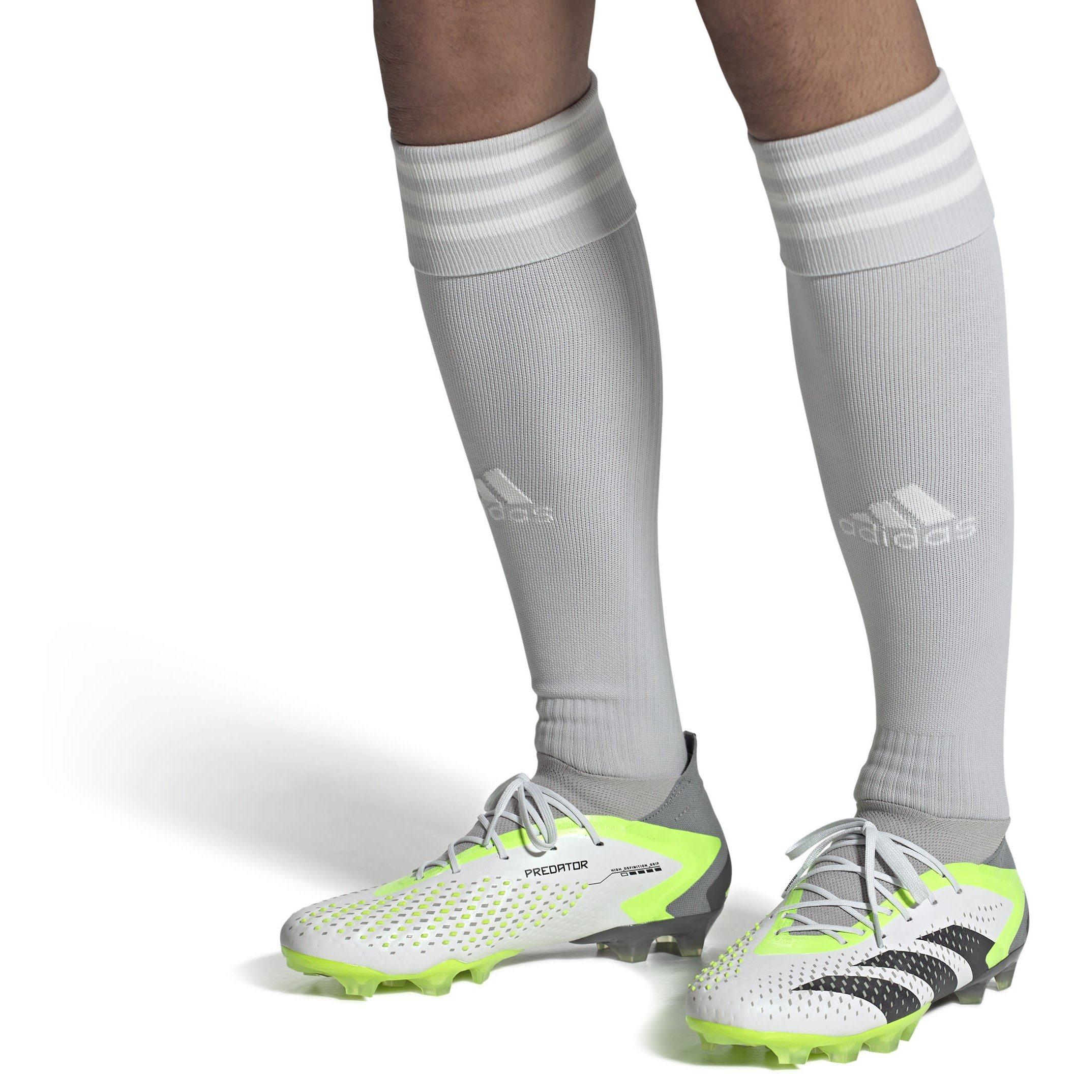 Weiß/Schwarz/Zitrone - adidas - Predator Accuracy.1 Low Artificial Grass Boots - 10