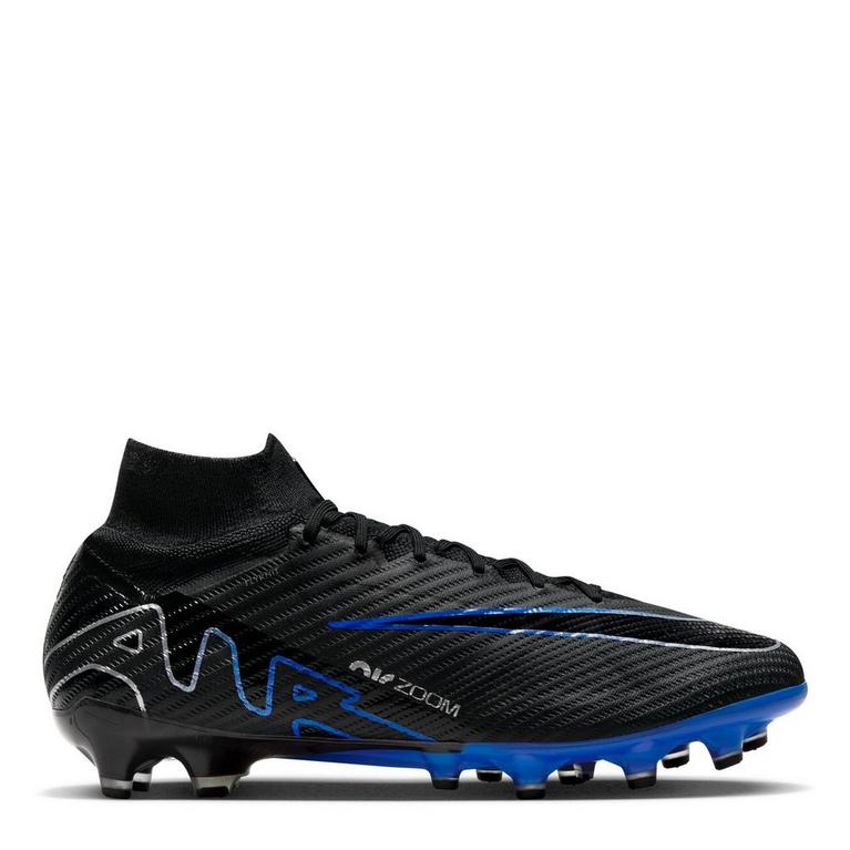 Noir/Chrome - Nike - Mercurial Superfly 9 Elite Artificial Ground Football Boots dolce - 1
