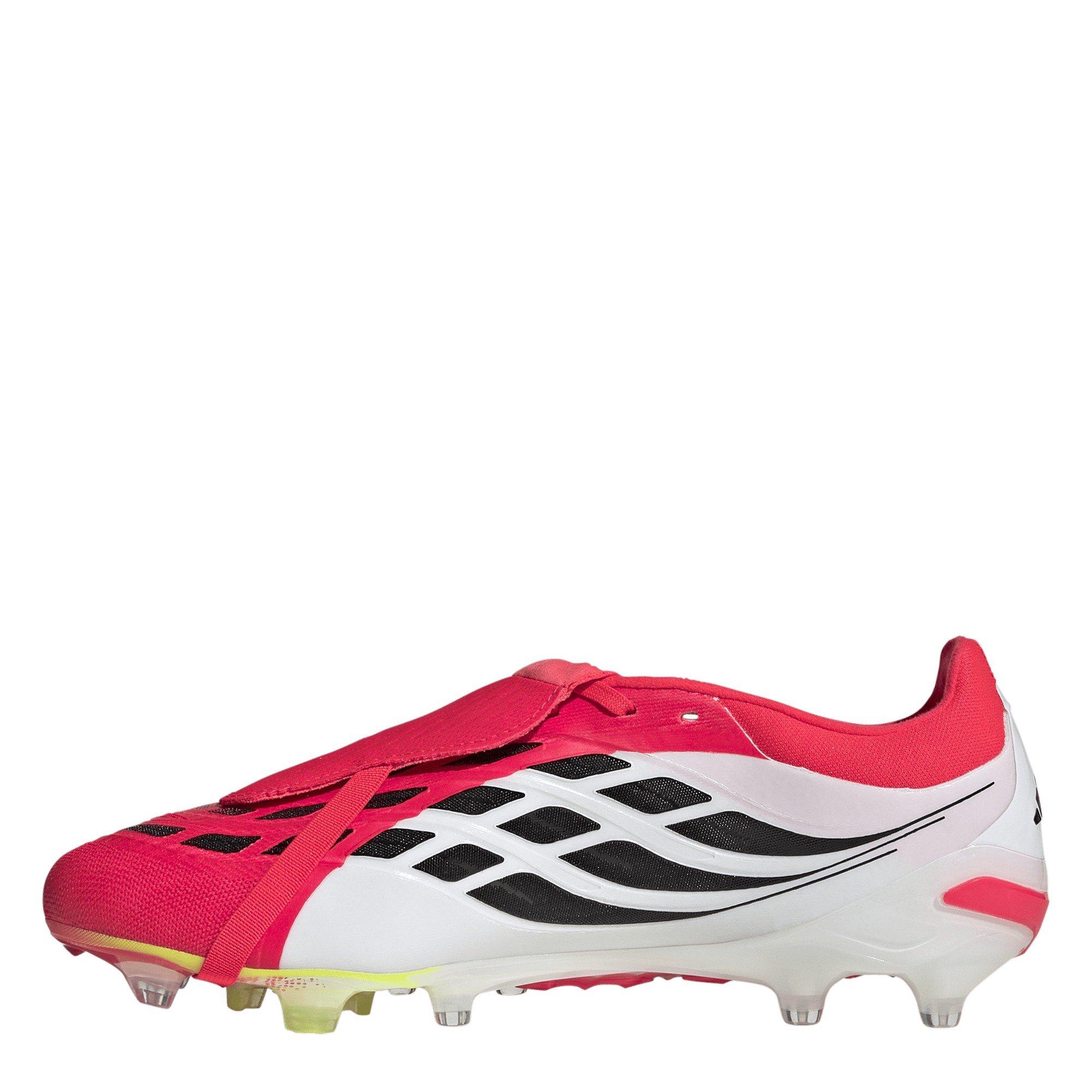 Rood/Zwart/Wit - adidas - Mens adidas Predator Pro Fold-Over Tongue Astro Turf Football Boots - 2