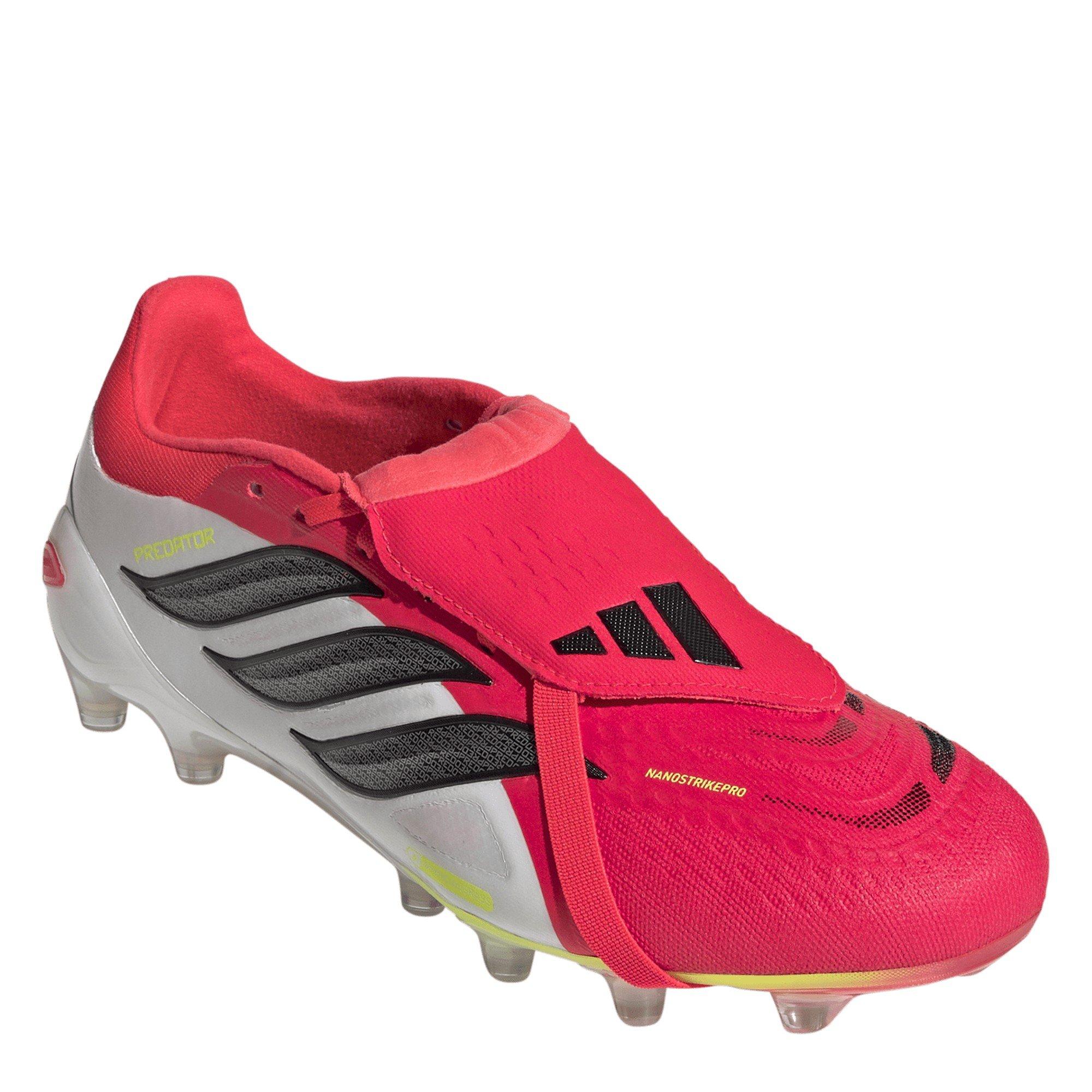 Rood/Zwart/Wit - adidas - Mens adidas Predator Pro Fold-Over Tongue Astro Turf Football Boots - 3
