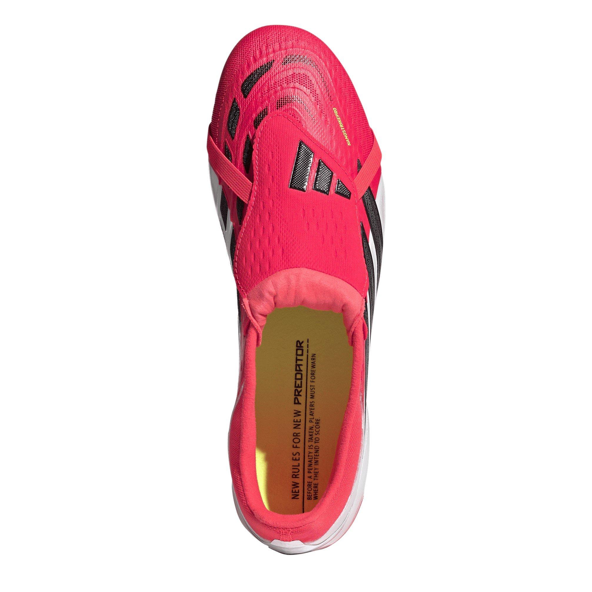 Rood/Zwart/Wit - adidas - Mens adidas Predator Pro Fold-Over Tongue Astro Turf Football Boots - 5