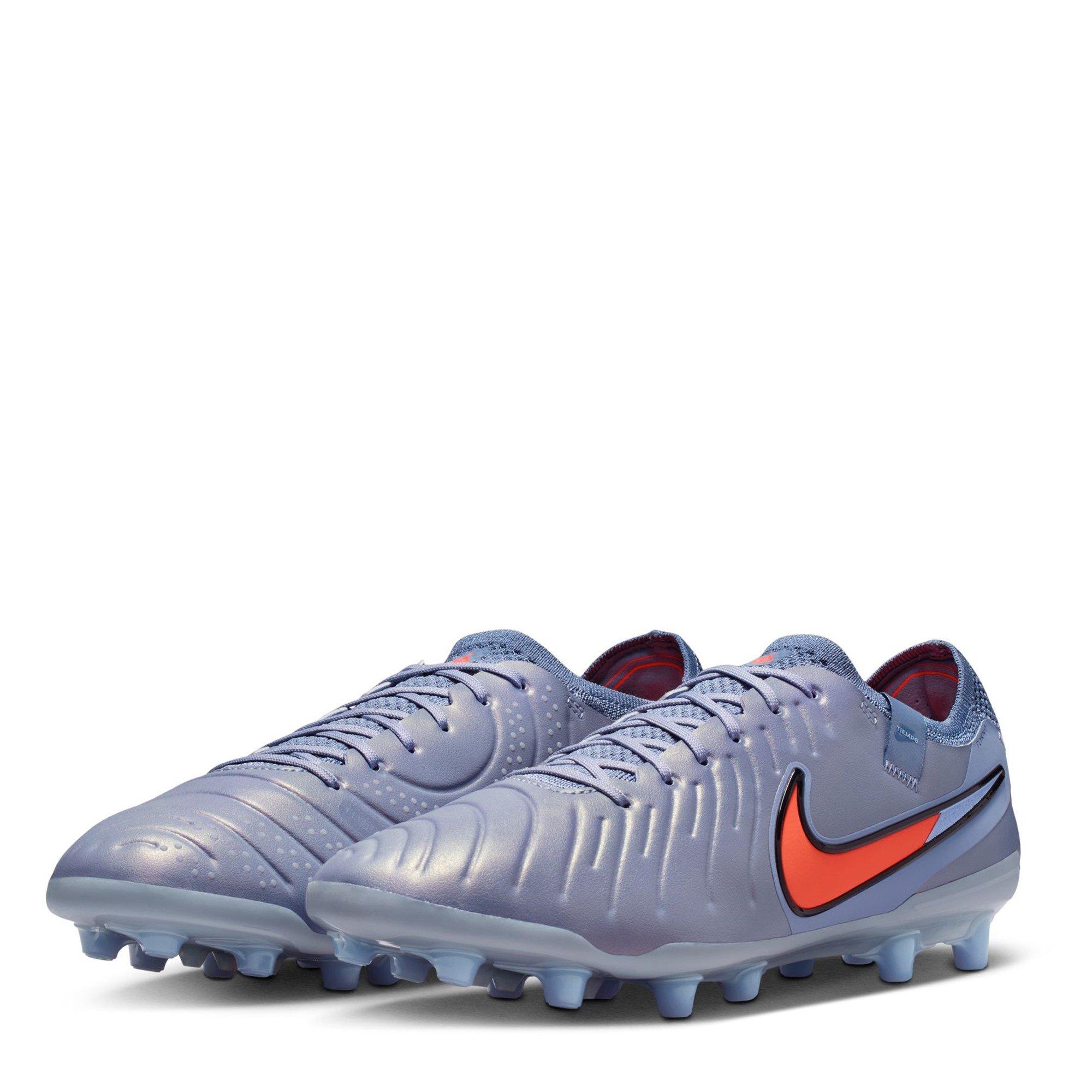 Blue/Black - Nike - Tiempo Legend 10 Elite Adults Artificial Ground Football Boots - 4