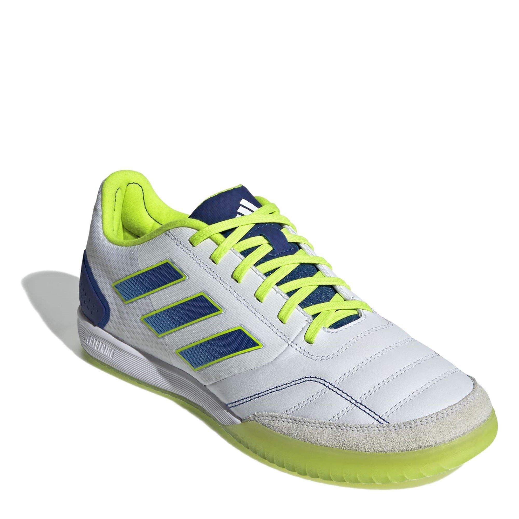 White/Blue/Yllw - adidas - Sala Competition Indoor Football Boots - 3
