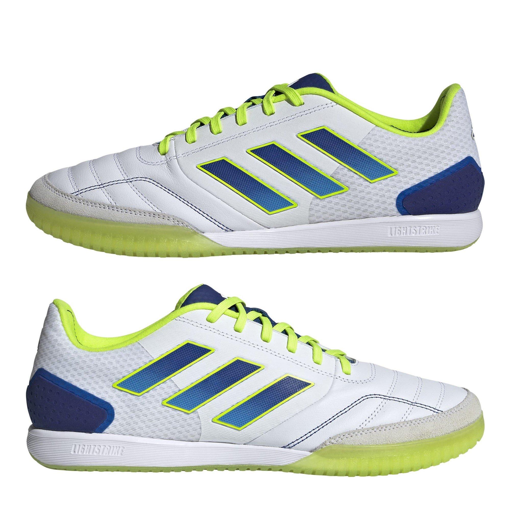 White/Blue/Yllw - adidas - Sala Competition Indoor Football Boots - 9
