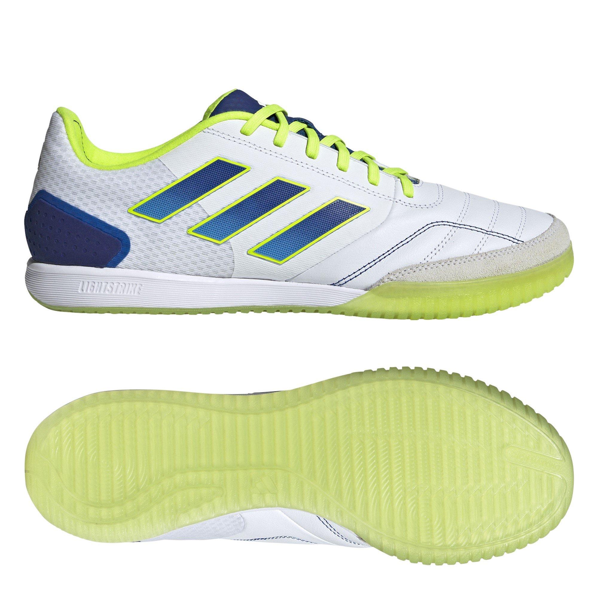 White/Blue/Yllw - adidas - Sala Competition Indoor Football Boots - 10