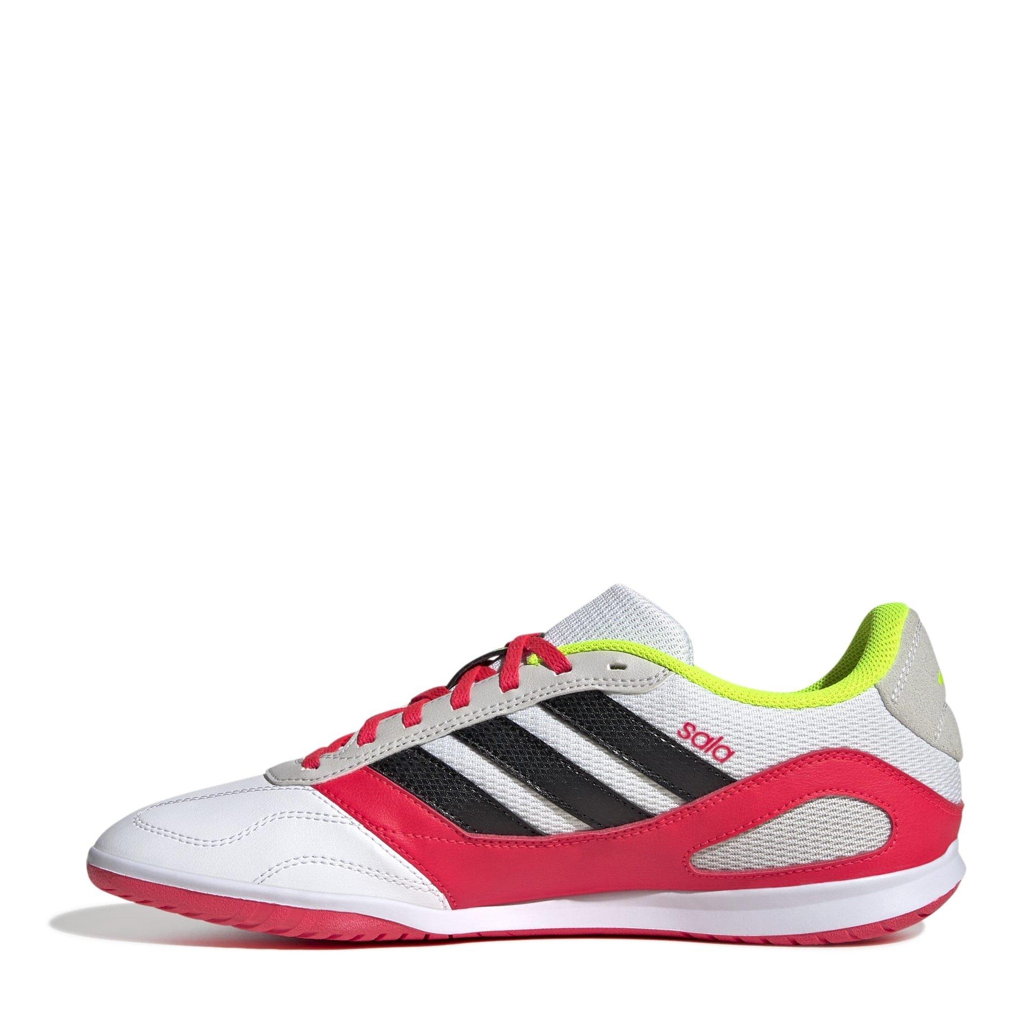 Wht/CBlack/Grey - adidas - Super Sala Competition III Adults Indoor Futsal Boots - 2