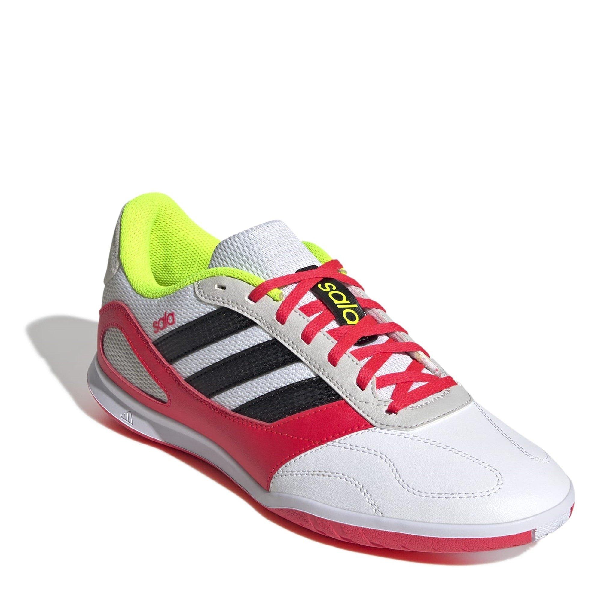Wht/CBlack/Grey - adidas - Super Sala Competition III Adults Indoor Futsal Boots - 3
