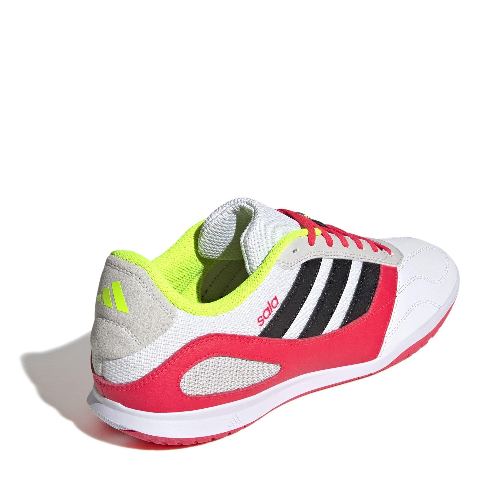 Wht/CBlack/Grey - adidas - Super Sala Competition III Adults Indoor Futsal Boots - 4
