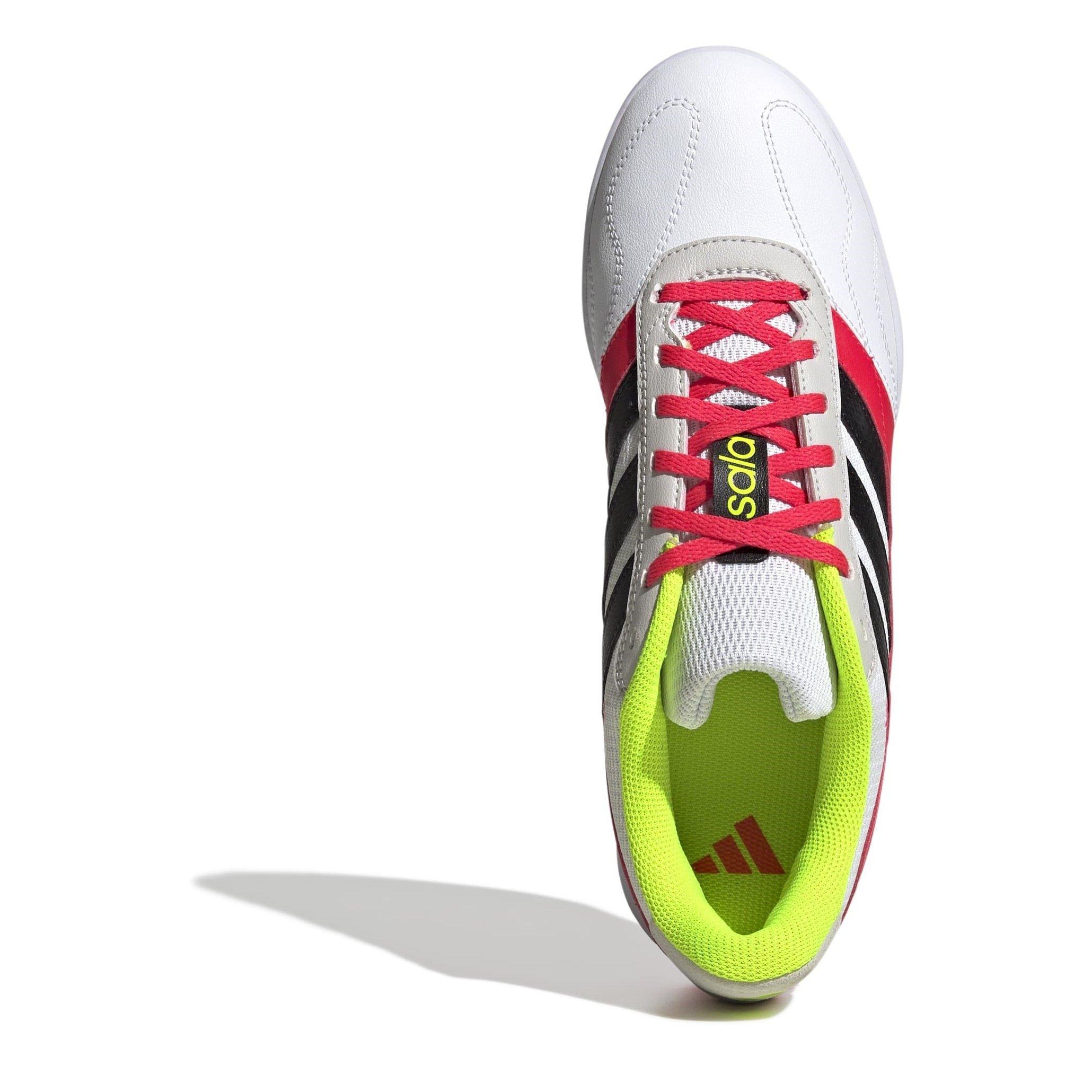 Wht/CBlack/Grey - adidas - Super Sala Competition III Adults Indoor Futsal Boots - 5