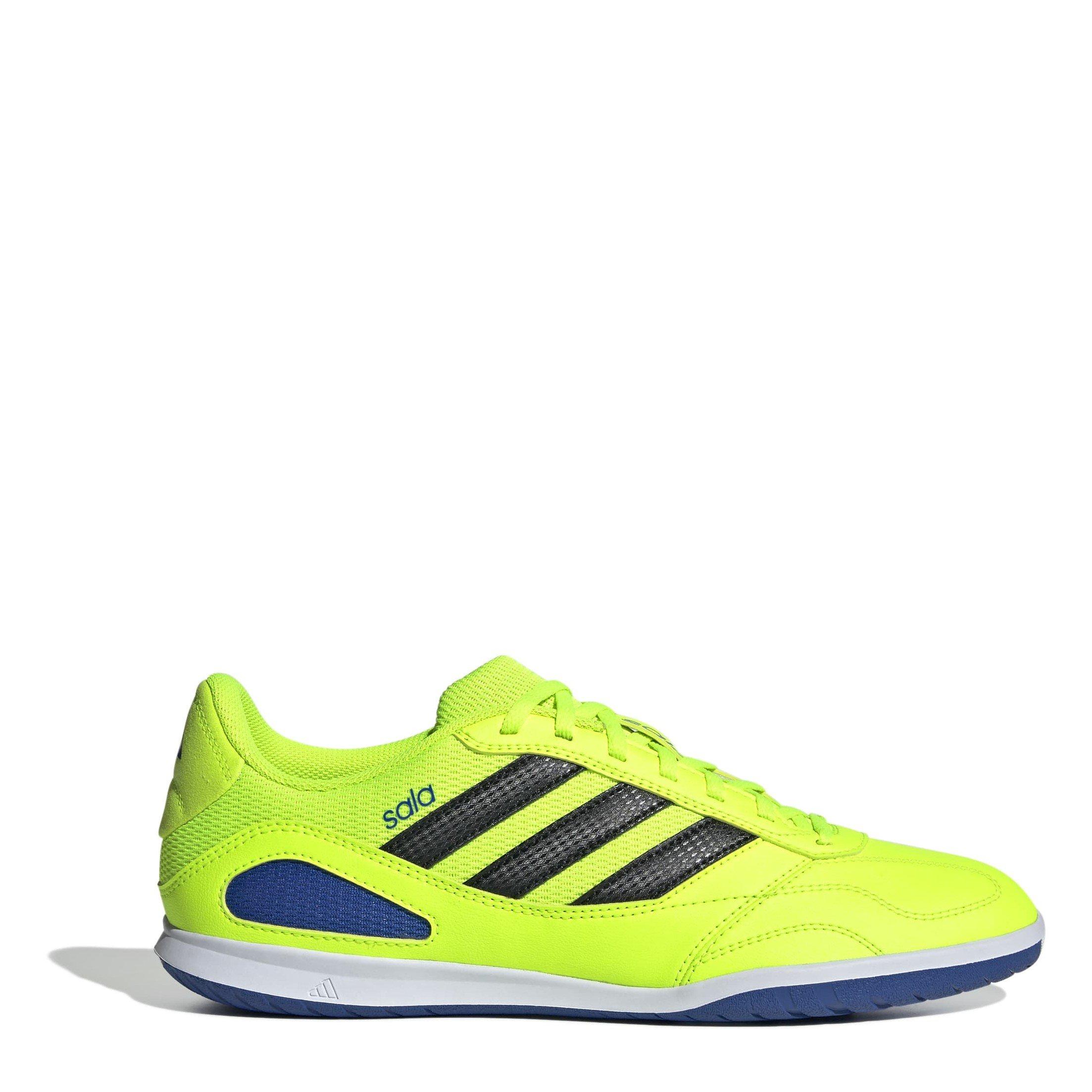 Lemon/Blk/White - adidas - Super Sala Competition III Indoor Football Boots - 1