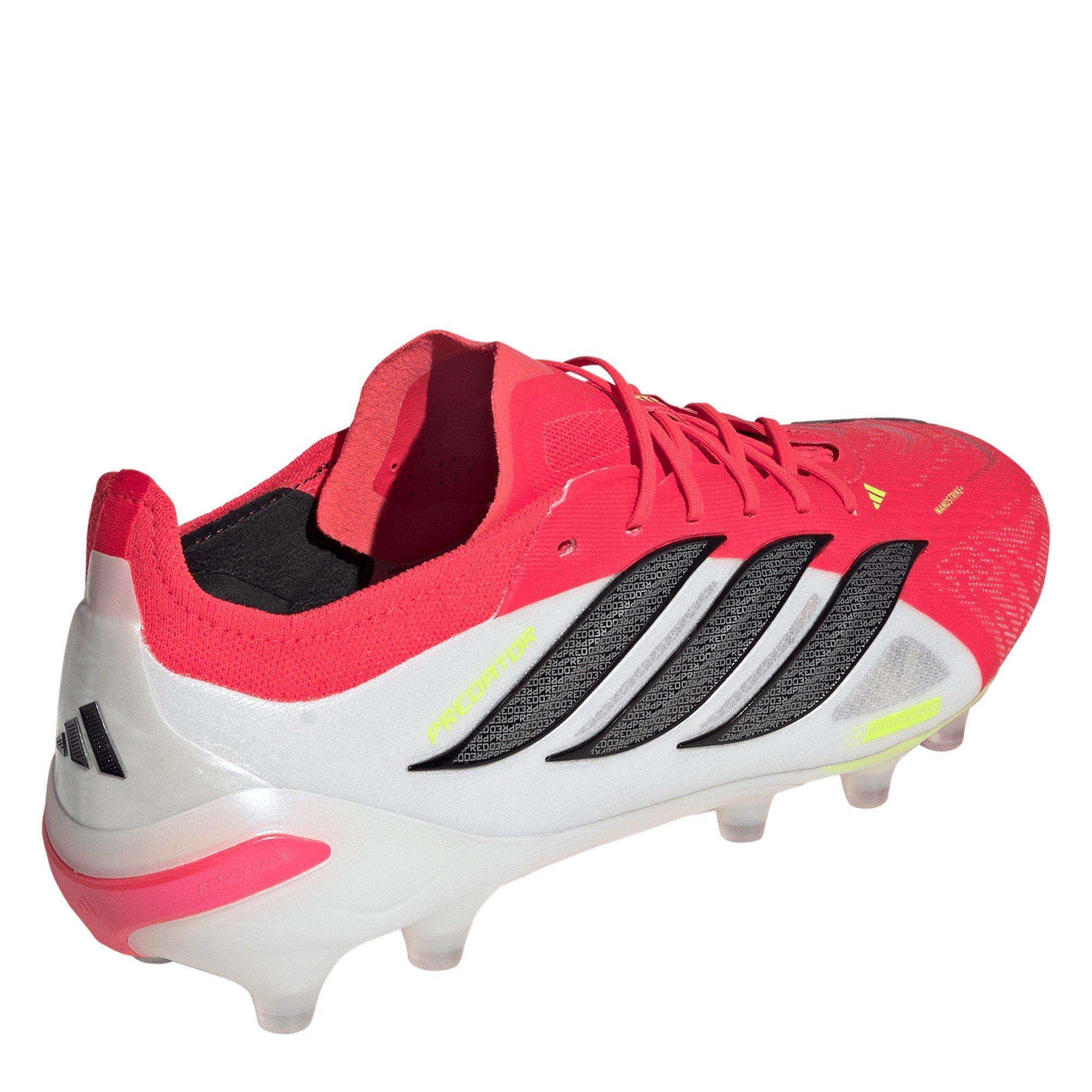 Red/Black/White - adidas - Adidas Predator Elite Artificial Ground Football Boots - 4