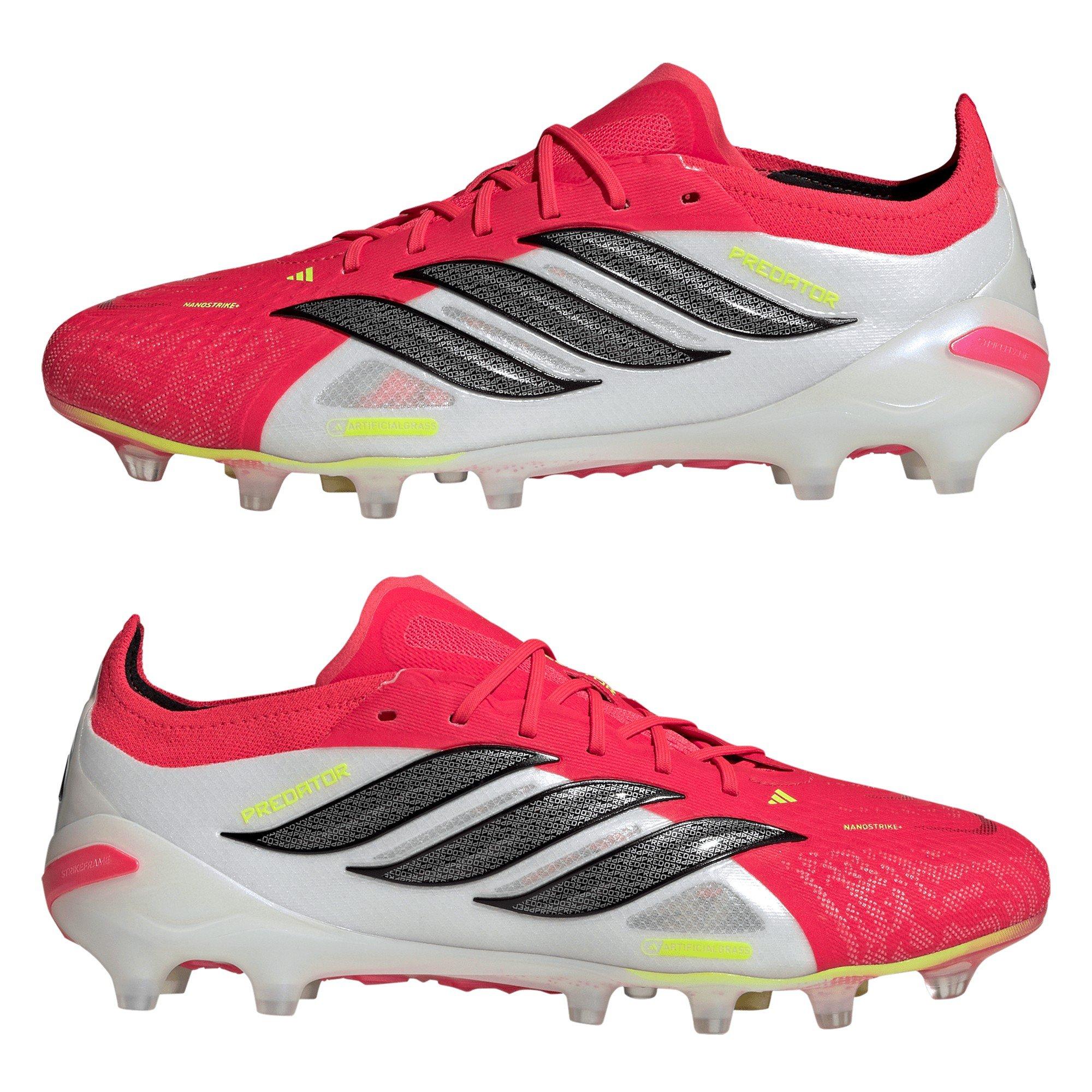 Red/Black/White - adidas - Adidas Predator Elite Artificial Ground Football Boots - 9