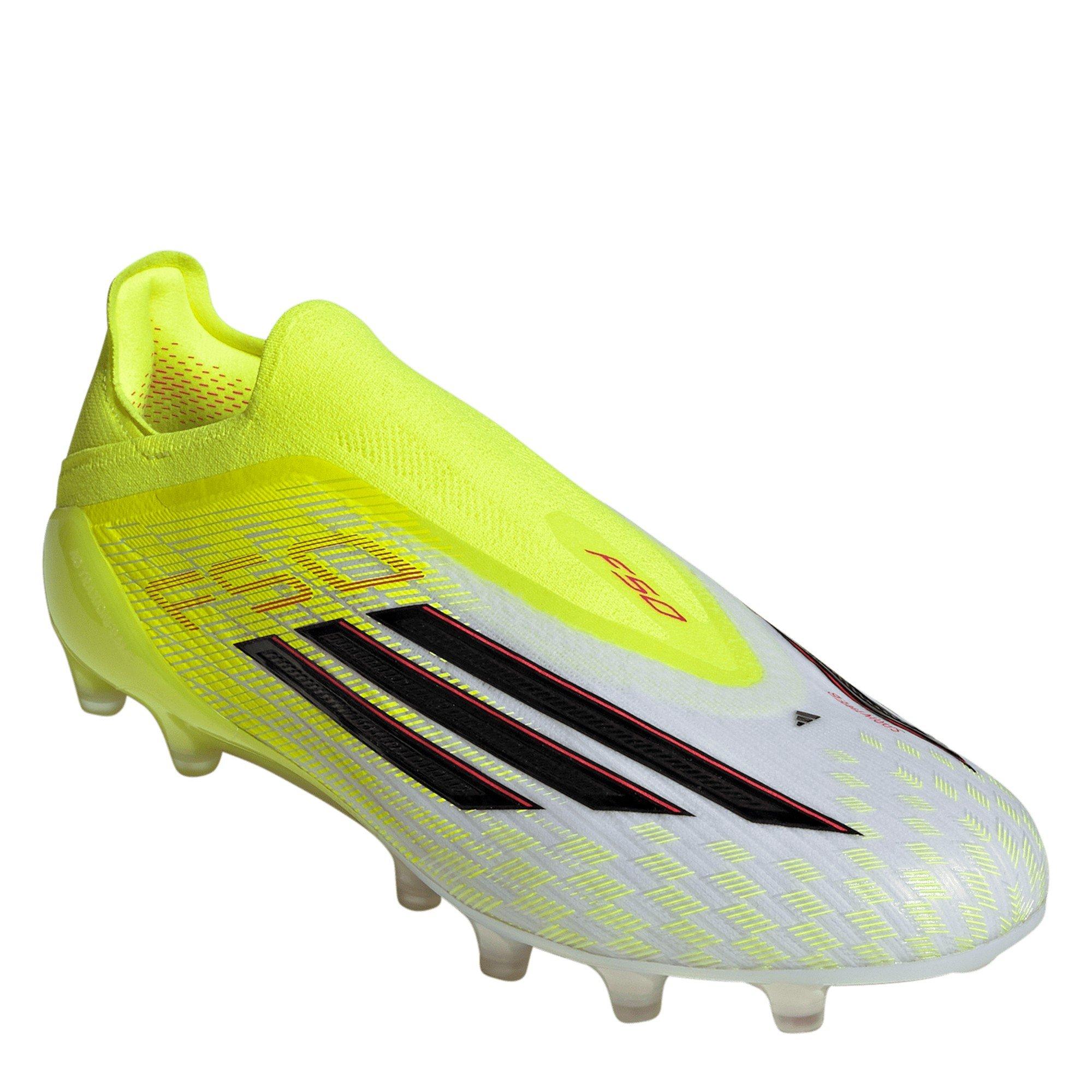 Yellow/Blck/Red - adidas - Unisex Adults Elite Astro Turf Football Boots - 3