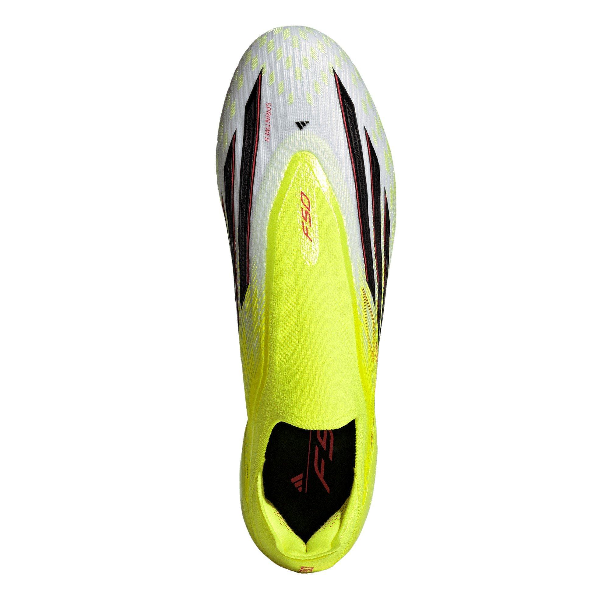 Yellow/Blck/Red - adidas - Unisex Adults Elite Astro Turf Football Boots - 5