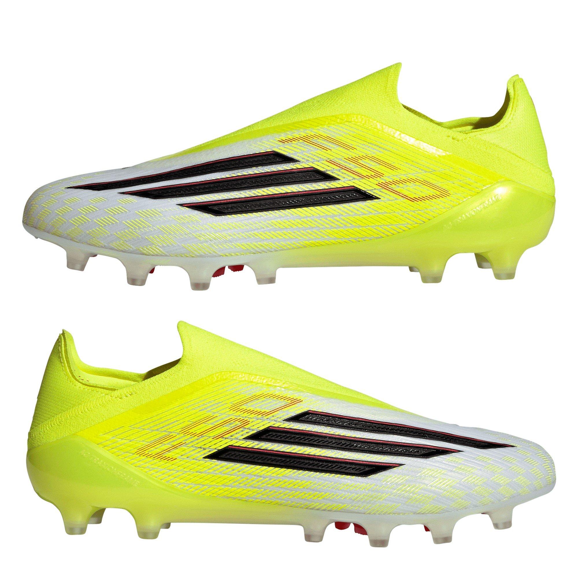Yellow/Blck/Red - adidas - Unisex Adults Elite Astro Turf Football Boots - 9