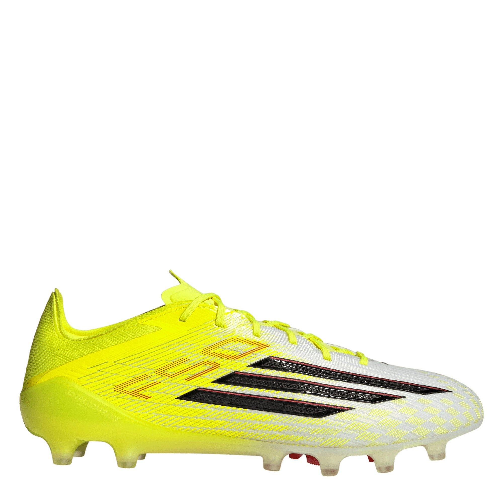 Adidas  F50 Elite Artificial Ground Football Boots - Yellow/Blck/Red - 9 (43.3)