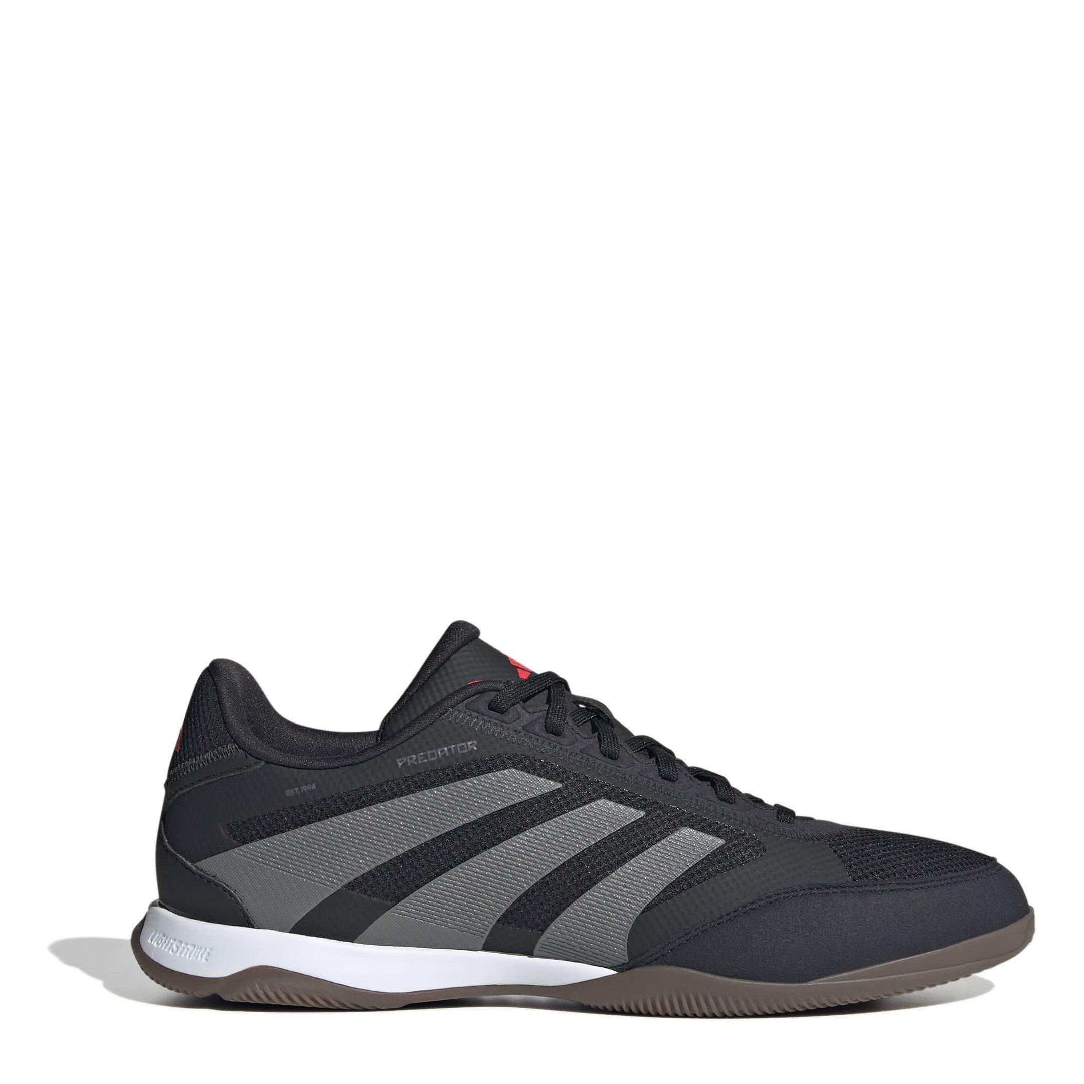 Adidas Men's Predator League Adults Indoor Football Boots - Core Black/Grey - 6 (39.3)