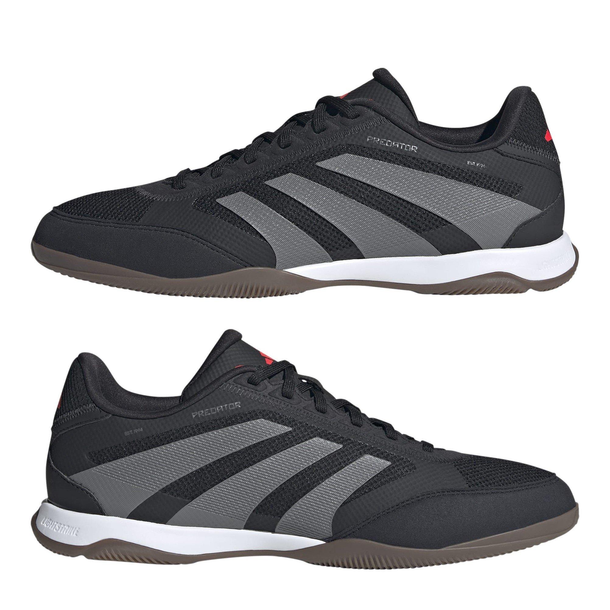 Core Black/Grey - adidas - Predator League Adults Indoor Football Boots - 9