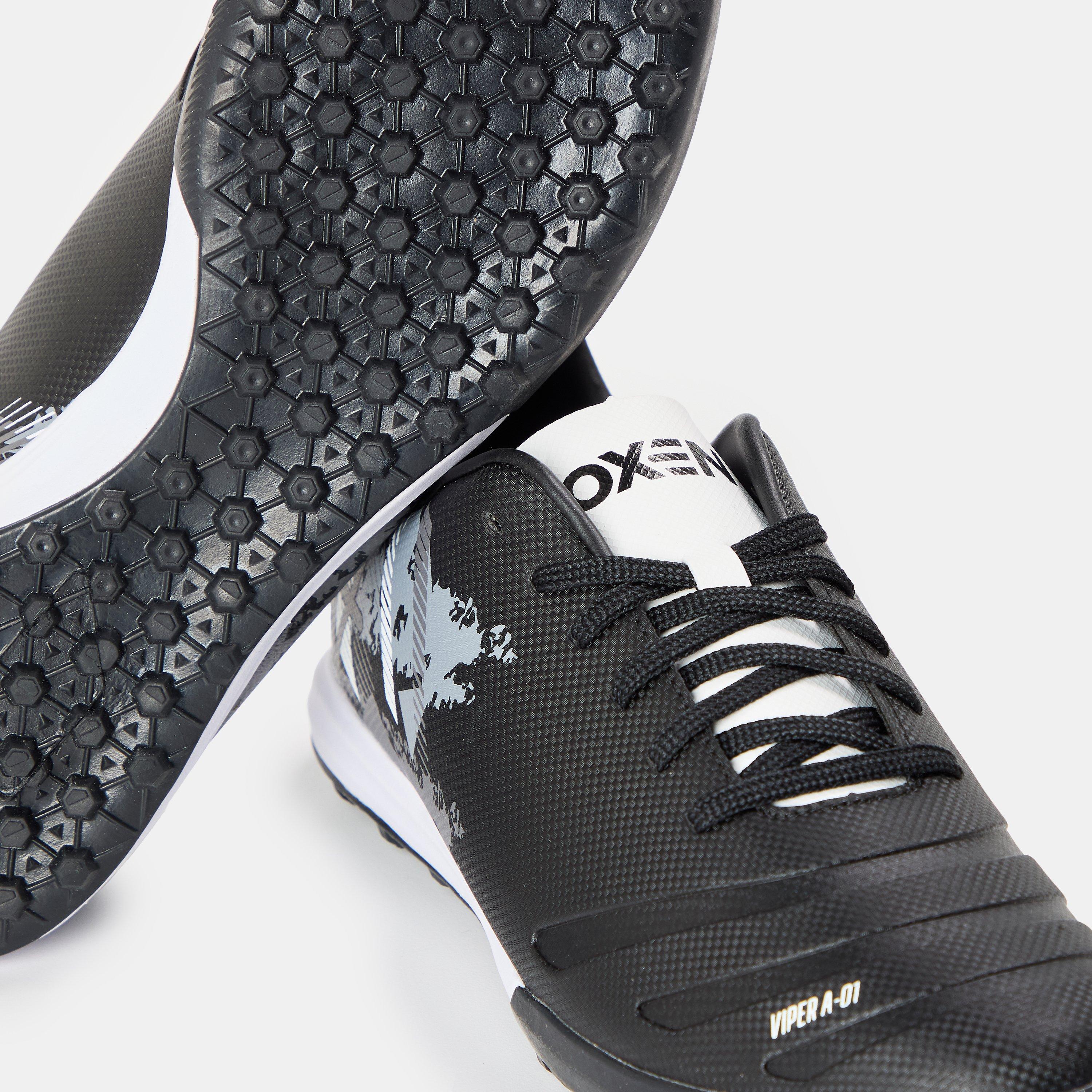 Zwart - OXEN - Adults OX Viper Astro Turf Football Boots - 3