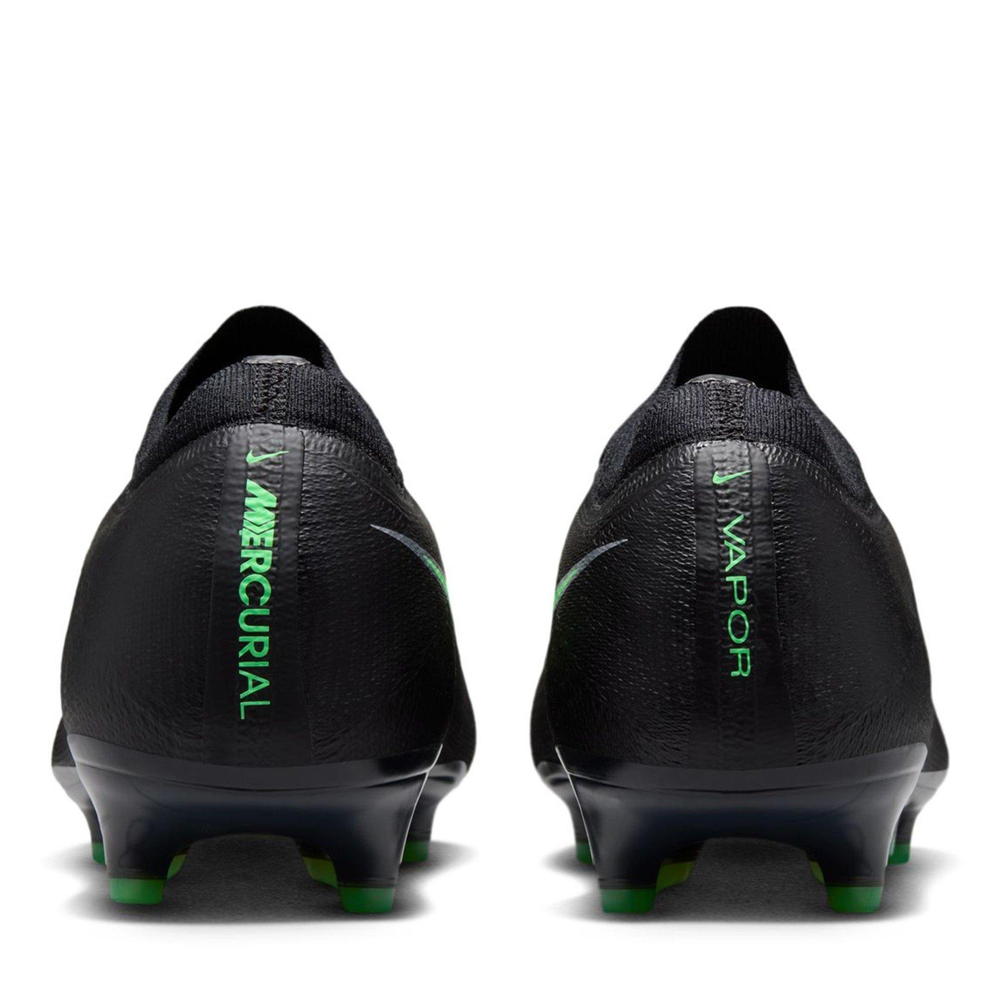 Black/Green - Nike - Nike Air Zoom Mercurial Vapor Elite Adults Artificial Ground Football Boots - 5