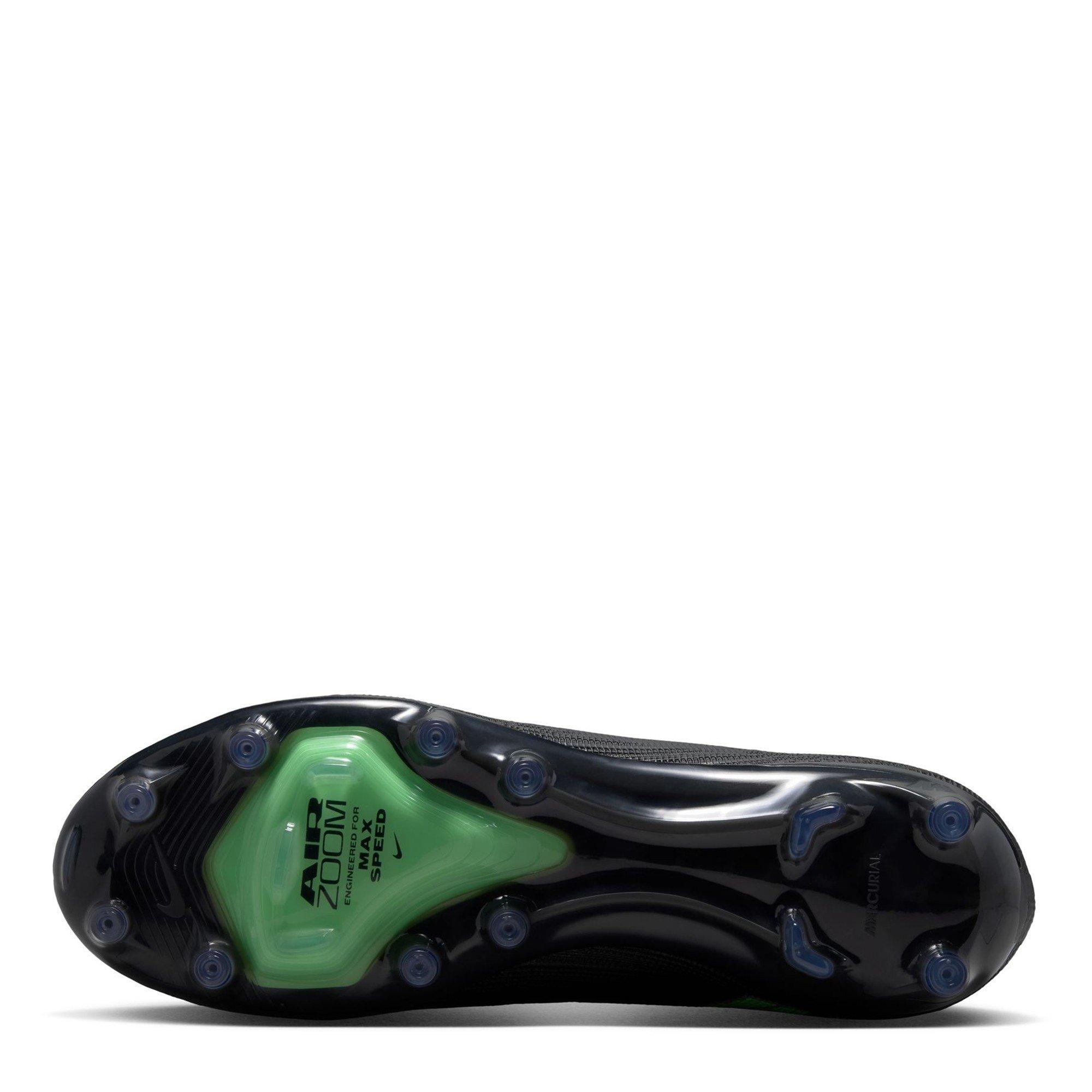 Black/Green - Nike - Nike Air Zoom Mercurial Superfly XI Elite Artificial Ground Football Boots - 3