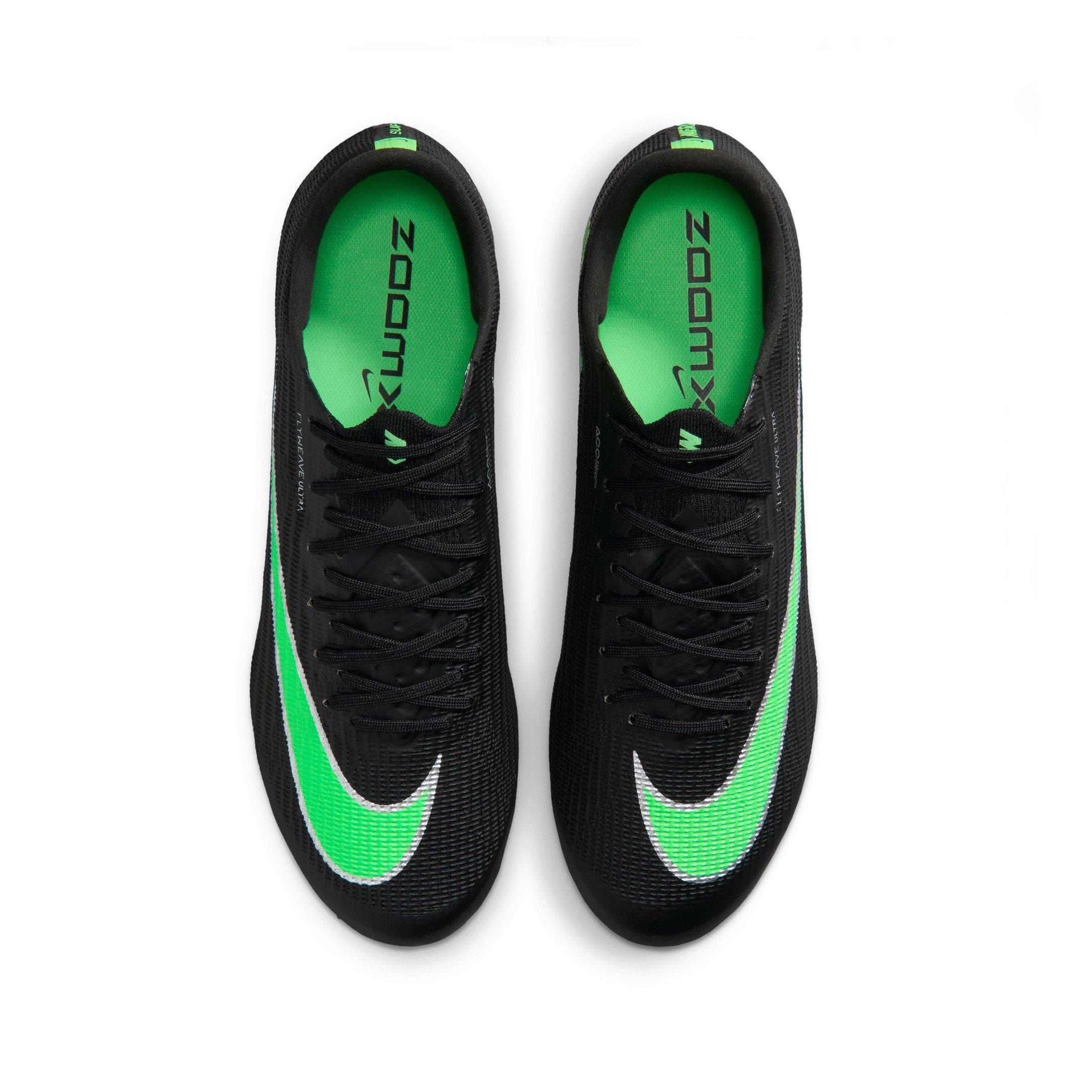 Black/Green - Nike - Nike Air Zoom Mercurial Superfly XI Elite Artificial Ground Football Boots - 6