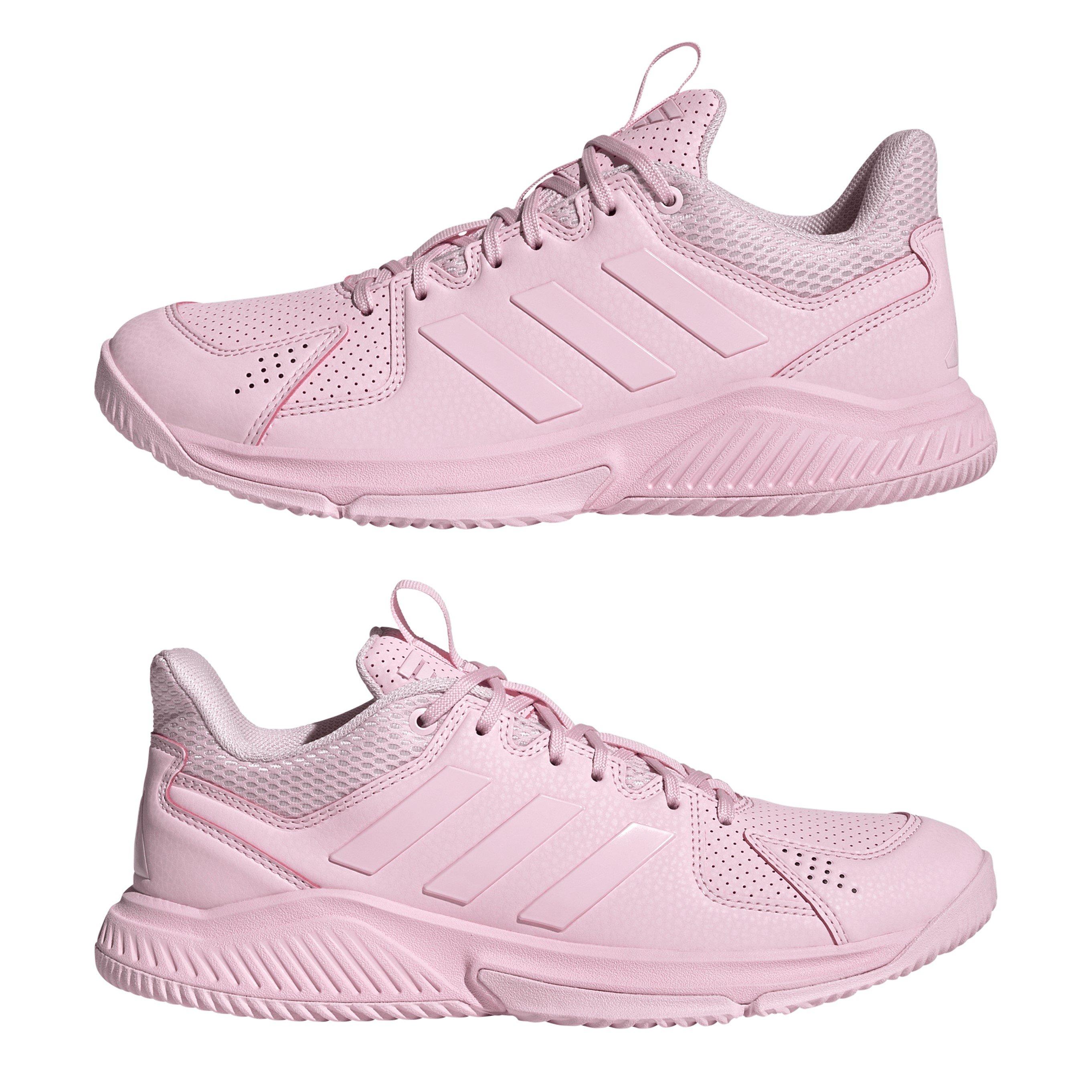 Clear Pink - adidas - Adults Court Flight 99 Indoor Football Boots - 9