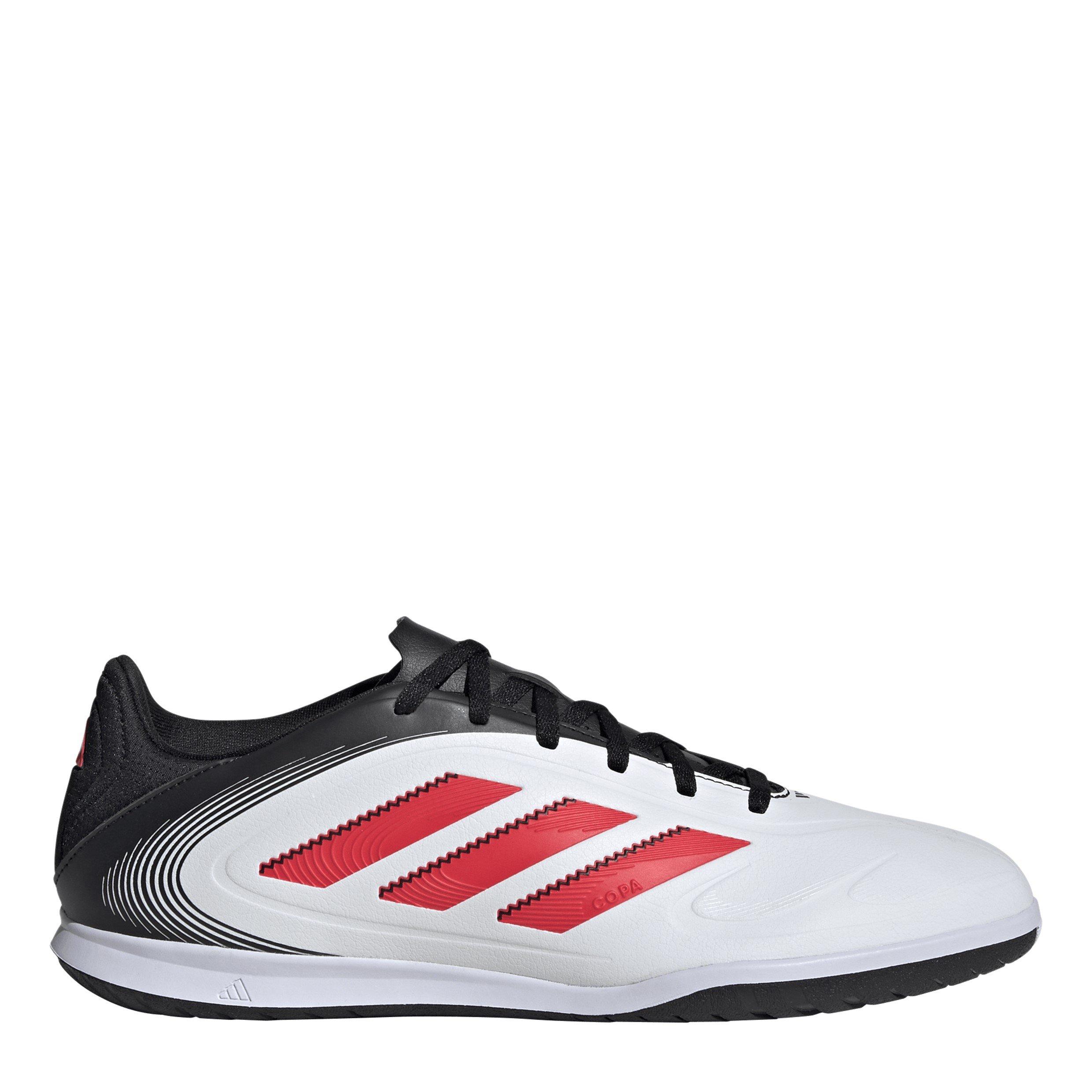 Adidas Men's Copa Pure Club Indoor Football Boots - White/Red/Black - 9 (43.3)