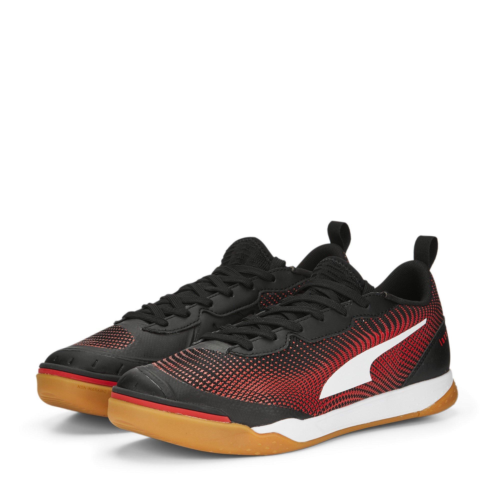 Zwart/Rood/Kauwgom - Puma - Ibero III Indoor Football Trainers Mens - 1