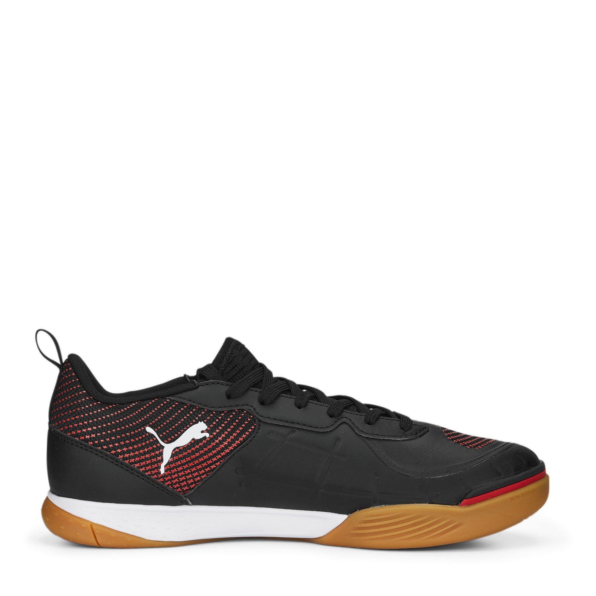 Zwart/Rood/Kauwgom - Puma - Ibero III Indoor Football Trainers Mens - 4