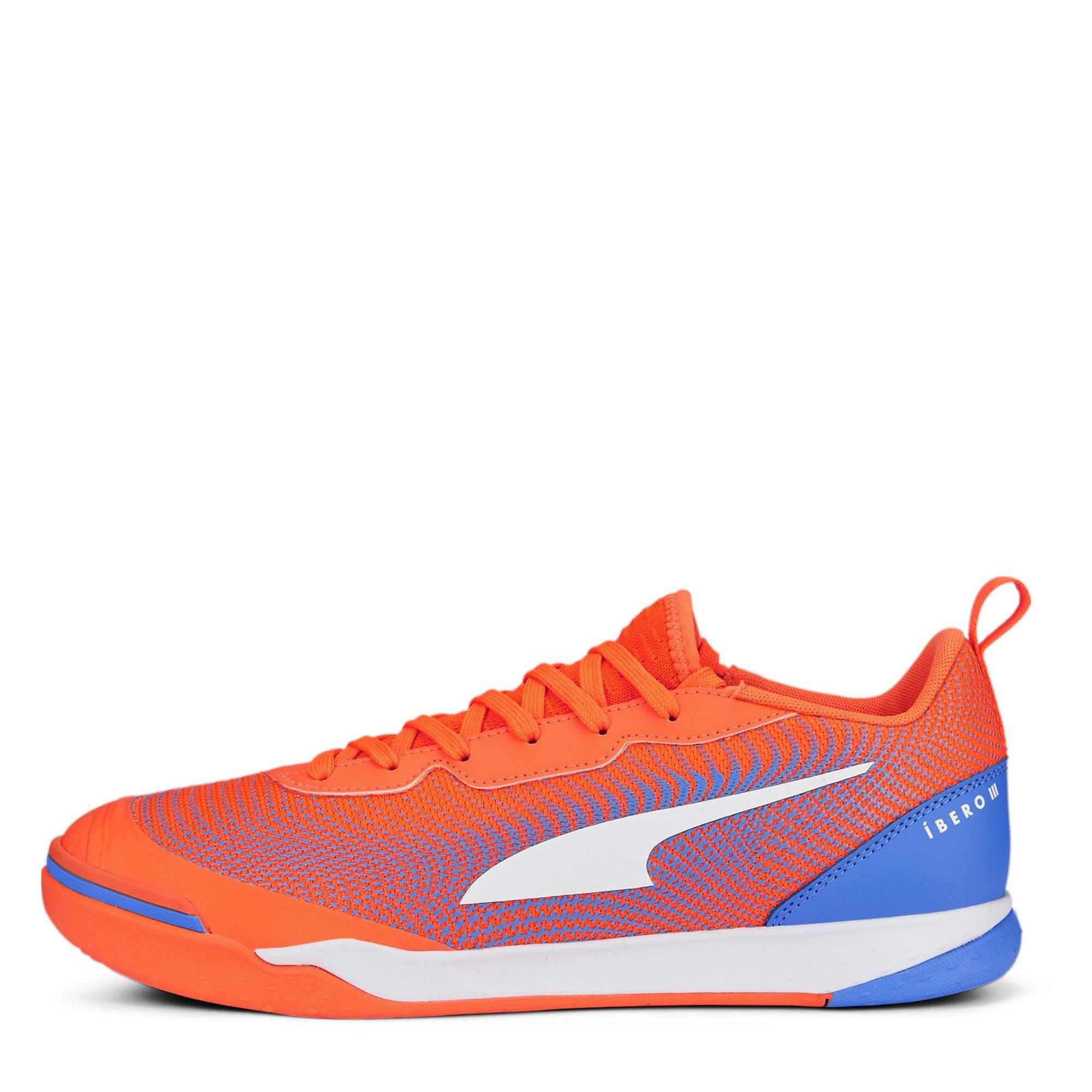 Orange/Weiß - Puma - Ibero III Indoor Football Trainers Mens - 2