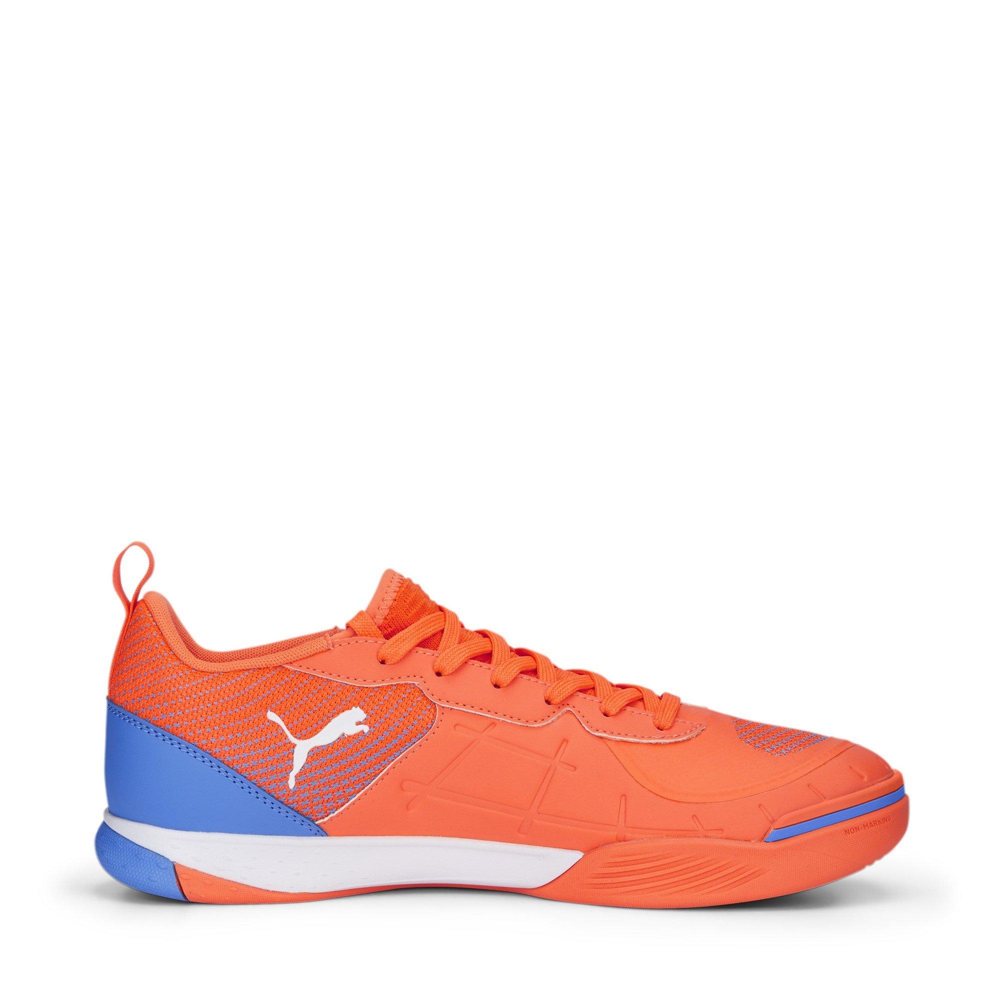 Orange/Weiß - Puma - Ibero III Indoor Football Trainers Mens - 4