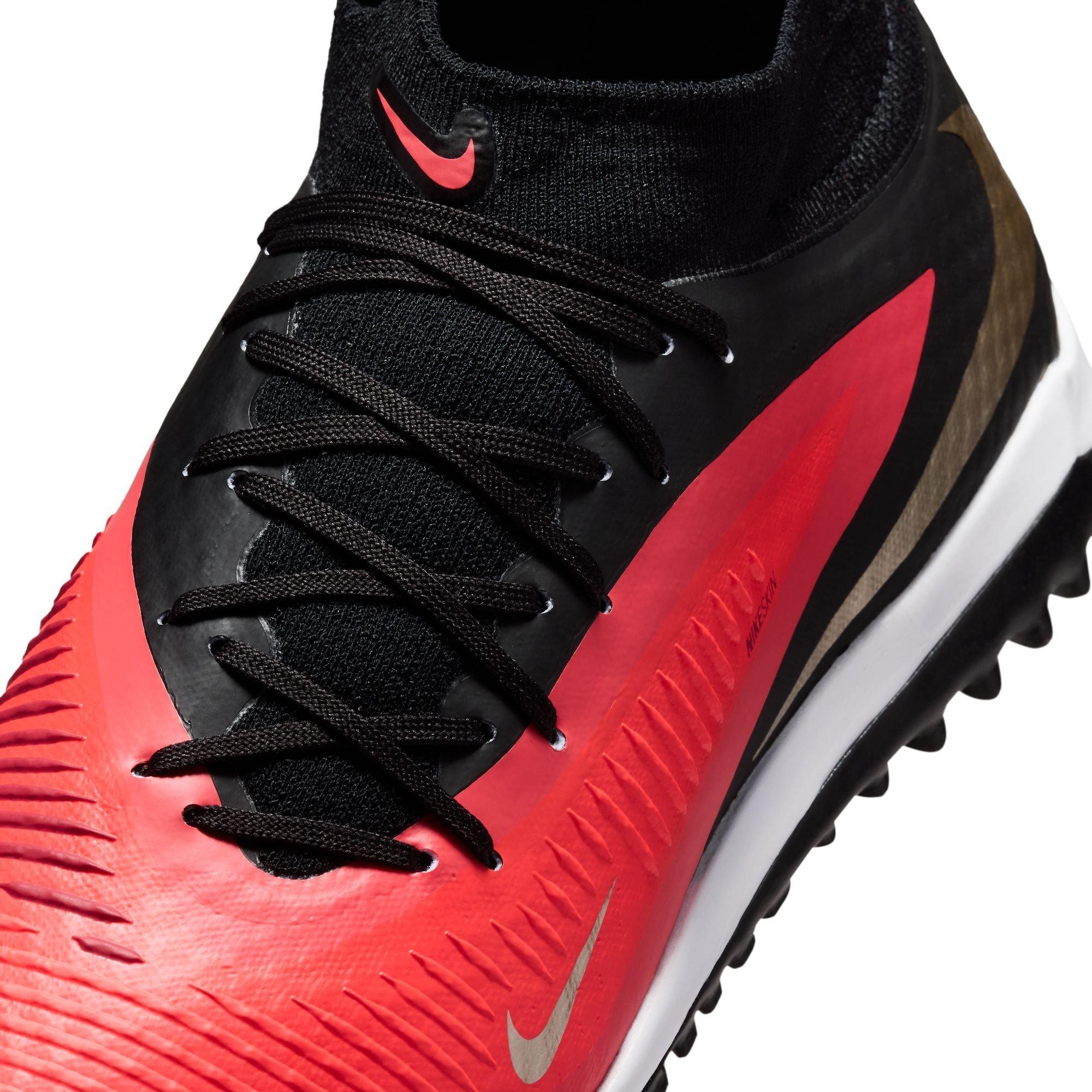 Crveno/Crno - Nike - Phantom 6 High Academy Adults Astro Turf Football Boots - 7