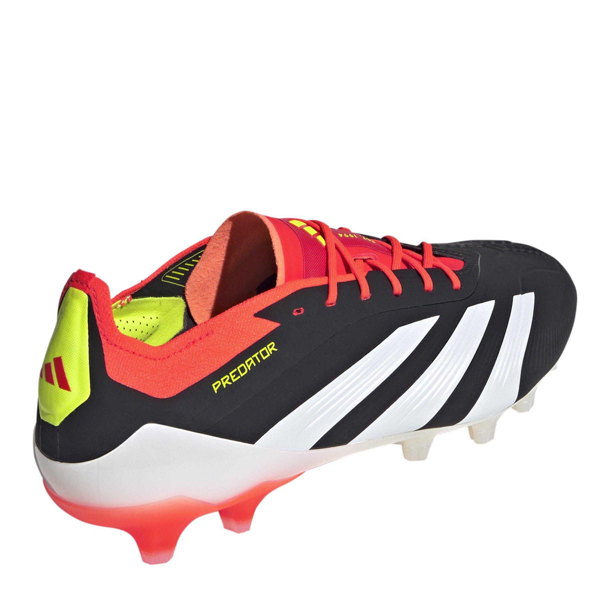 Noir/Blanc/Rouge - adidas - Predator Elite Ag Astro Turf Football Boots Unisex Adults - 5
