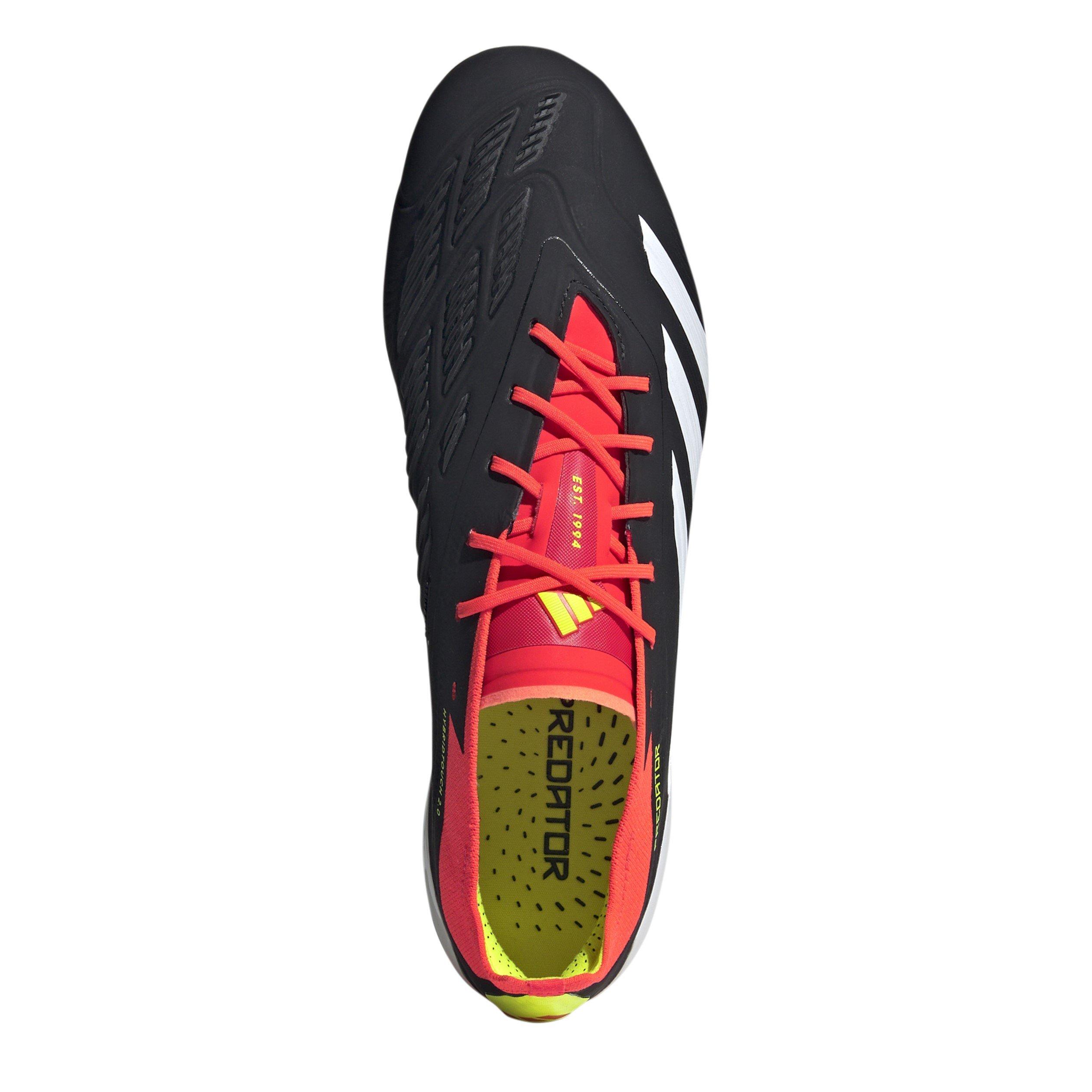 Noir/Blanc/Rouge - adidas - Predator Elite Ag Astro Turf Football Boots Unisex Adults - 6